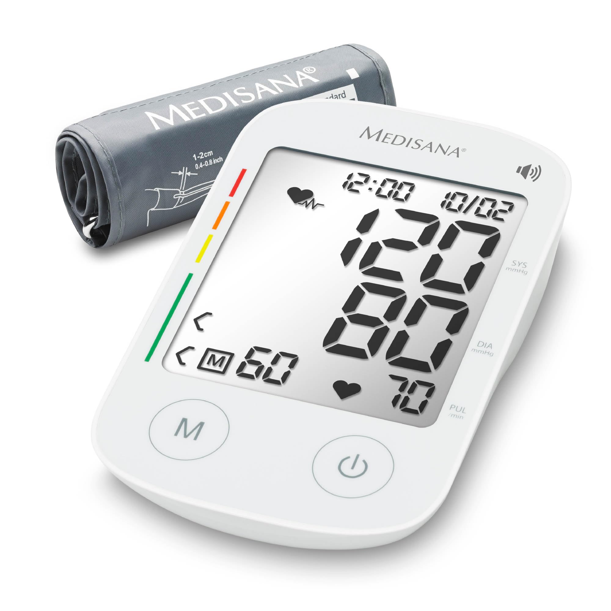 medisana-bu-535-voice-tensiom-tre-bras-avec-sortie-vocale-m-moire-120-mesures-et image 1