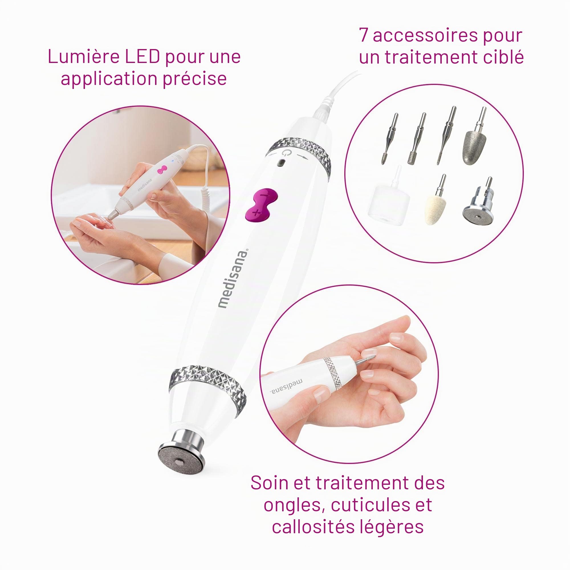 medisana-mp-840-set-de-manucure-et-p-dicure-lectrique-7-embouts-lime-et-fraisoir image 4