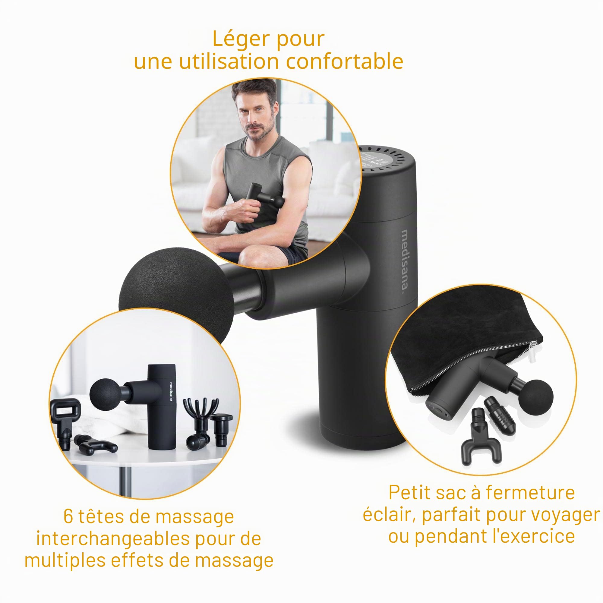 medisana-mg-150-mini-pistolet-de-massage-avec-6-t-tes-et-5-niveaux-de-vibration- image 5