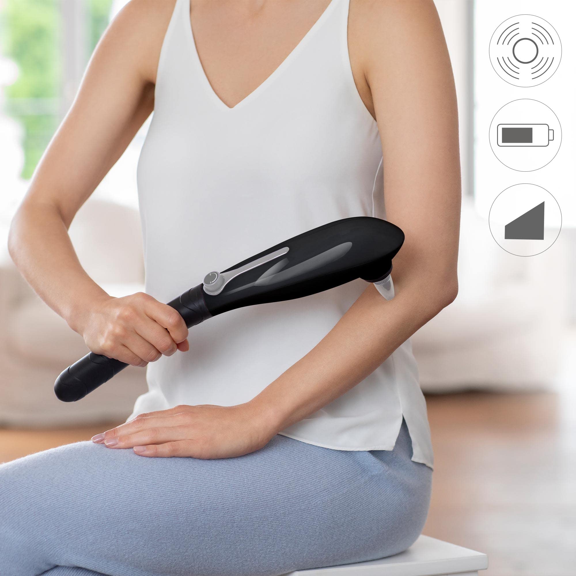 medisana-hm-645-appareil-de-massage-manuel-par-tapotements-avec-5-t-tes-de-massa image 4