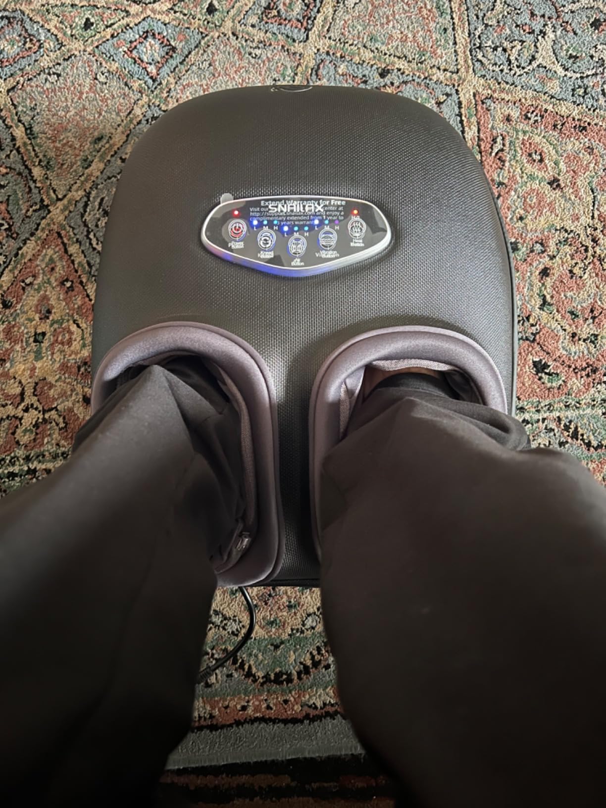 Très bon bain de pieds