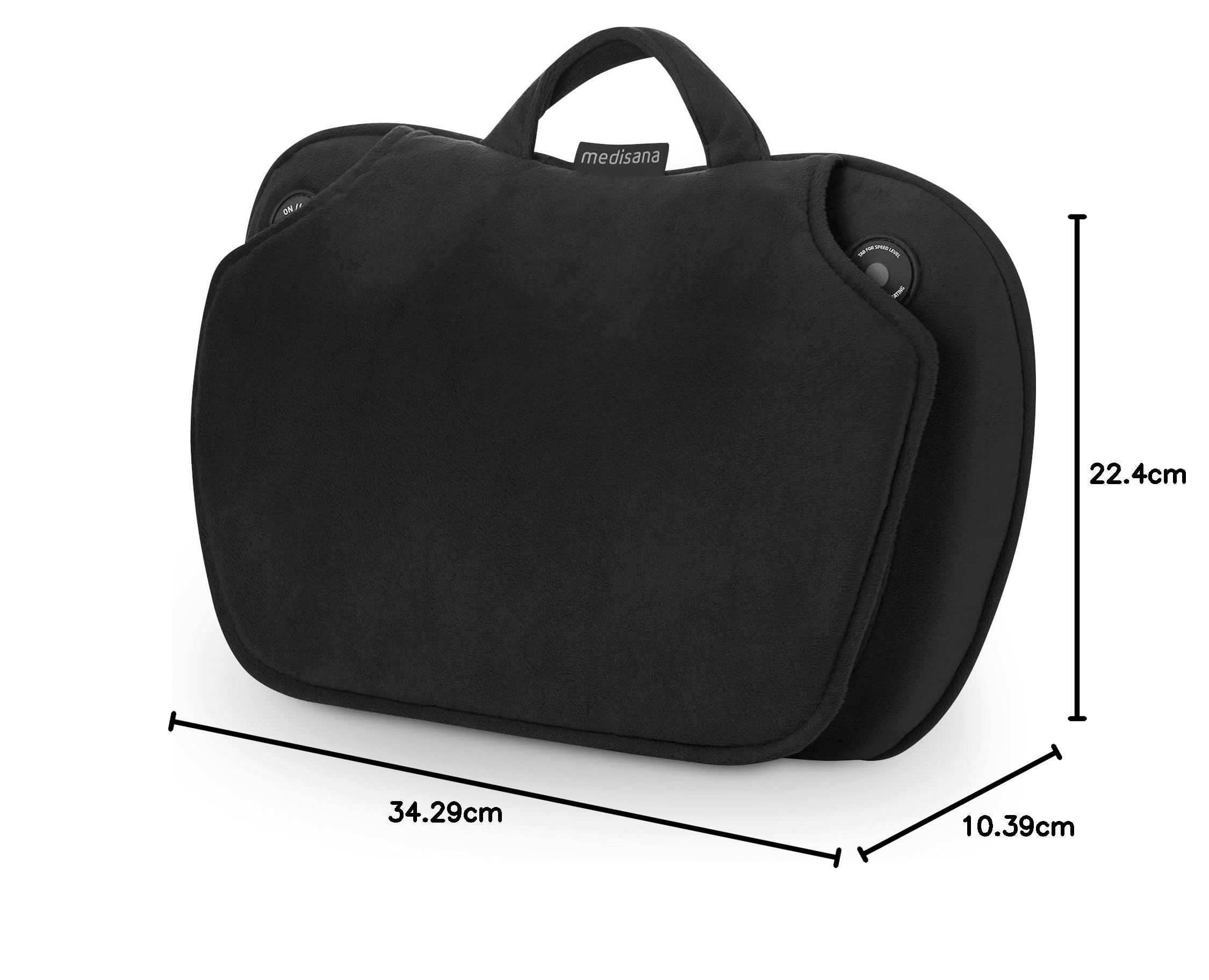 medisana-mc-850-coussin-de-massage-shiatsu-avec-4-t-tes-rotatives-fonction-chale image 8