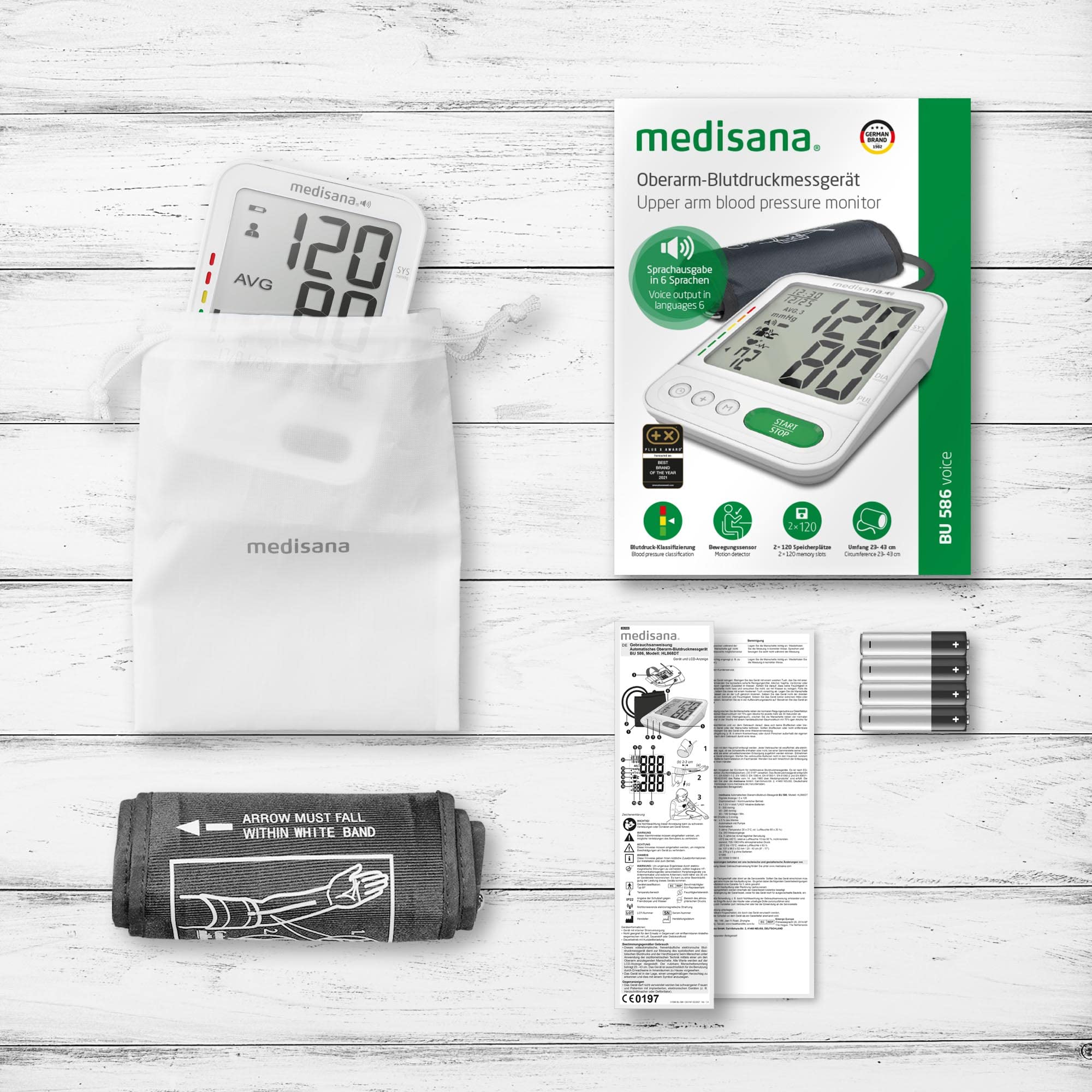 medisana-bu-5386-voice-tensiom-tre-bras-avec-sortie-vocale-m-moire-120-mesures-f image 6