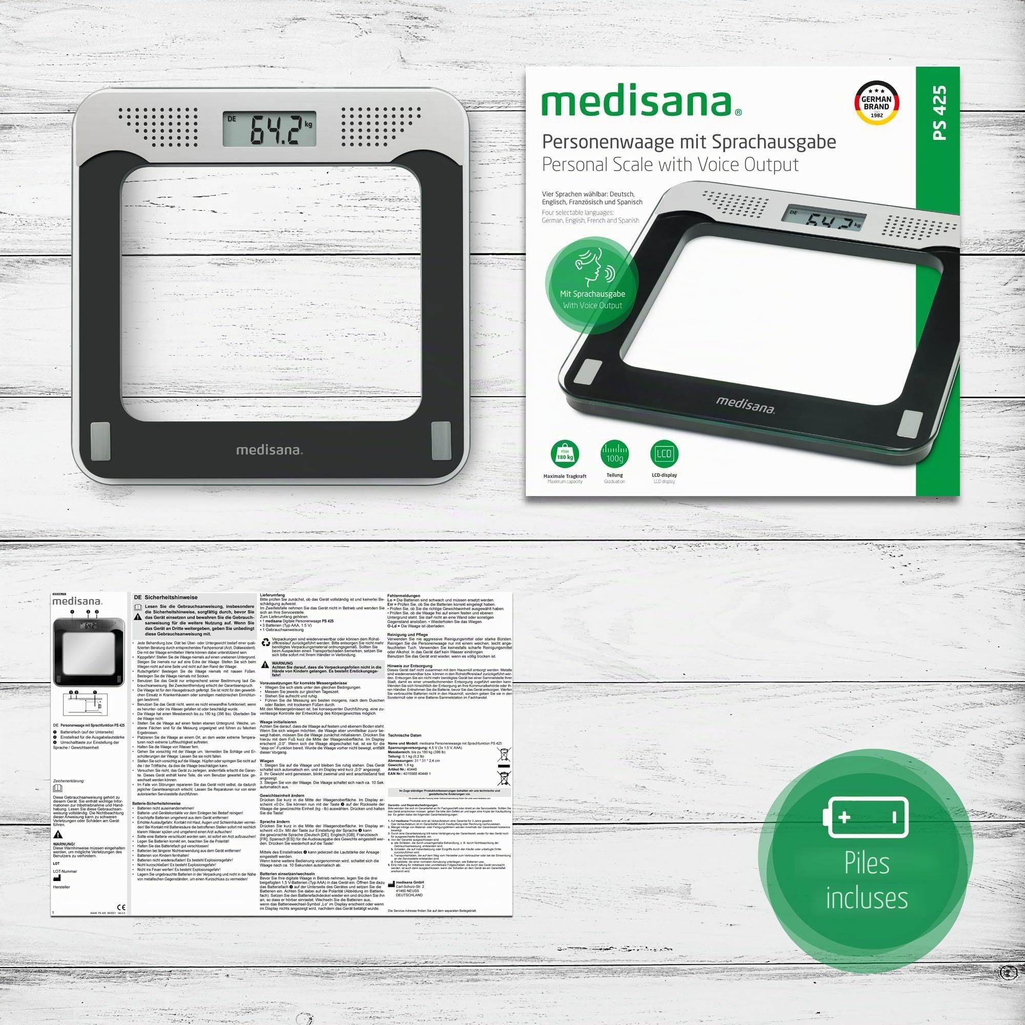 medisana-ps-425-p-se-personne-num-rique-avec-sortie-vocale-4-langues-et-step-on- image 6
