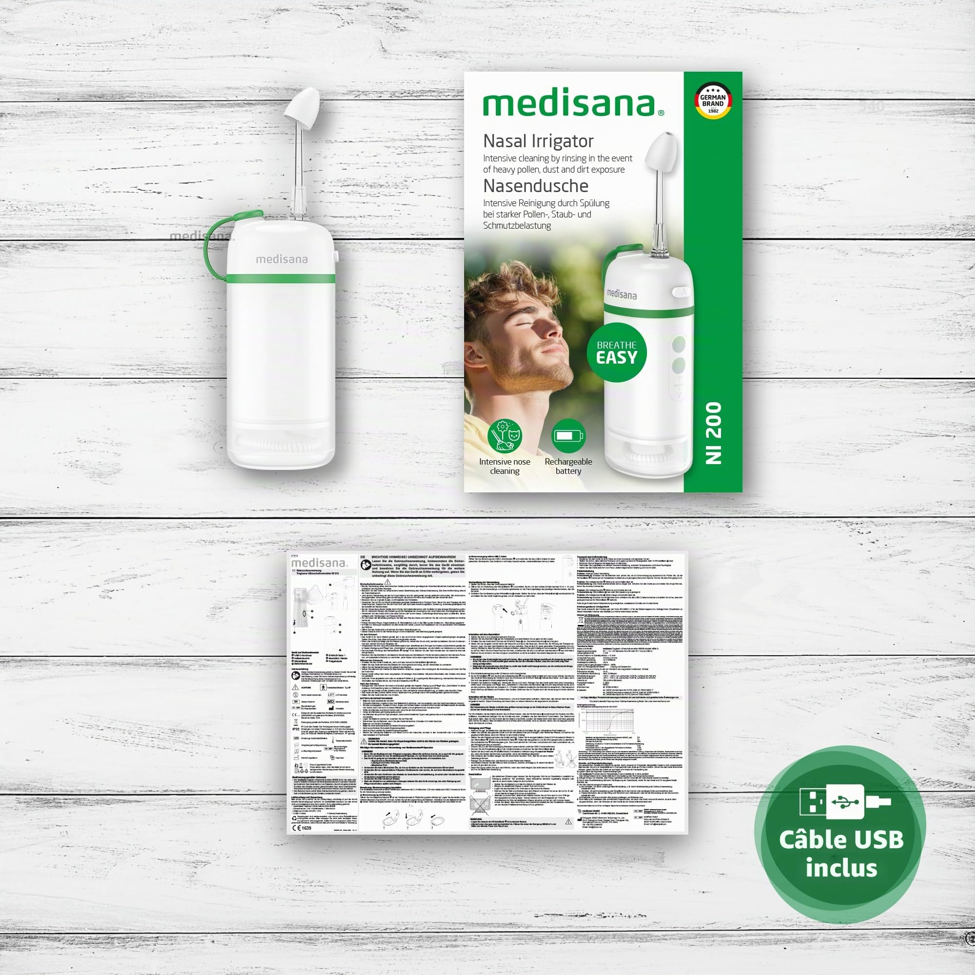 medisana-ni-200-douche-nasale-lectrique-pliable-sinus-rinse-r-servoir-150-ml-ipx image 5