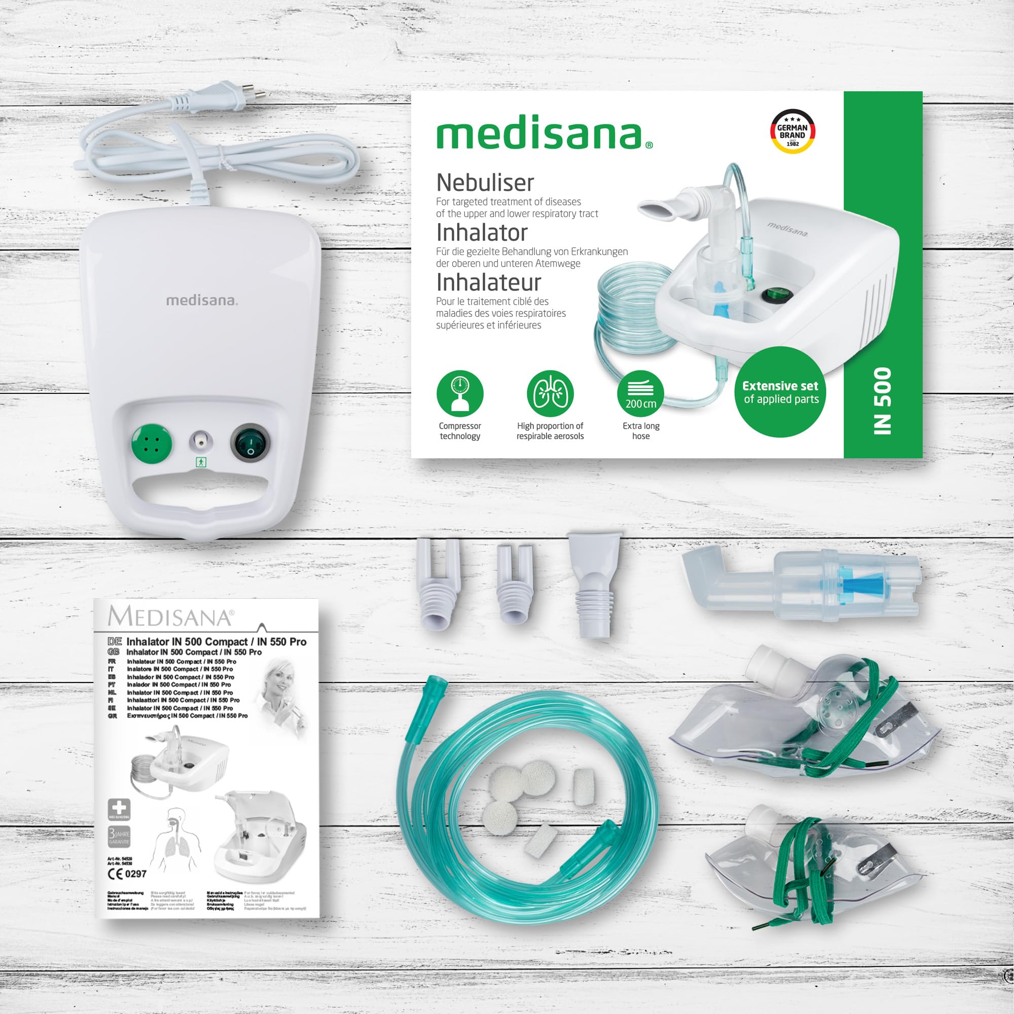 medisana-in-500-inhalateur-compresseur-n-buliseur-avec-embout-buccal-et-masques- image 5