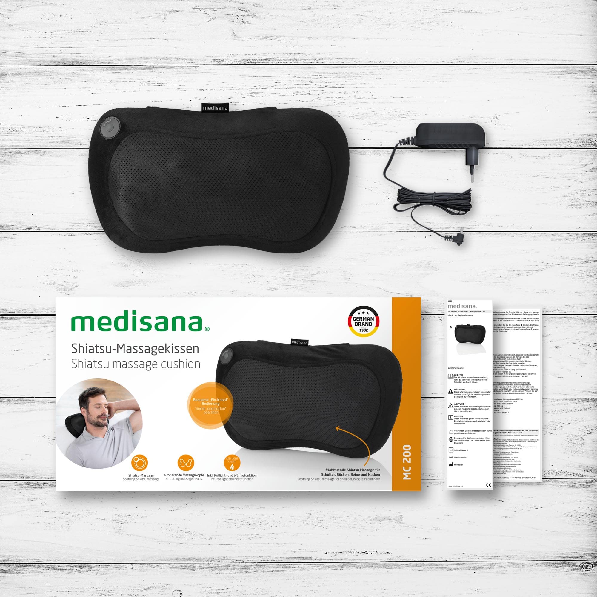 medisana-mc-200-coussin-de-massage-shiatsu-avec-fonction-chaleur-4-t-tes-rotativ image 6