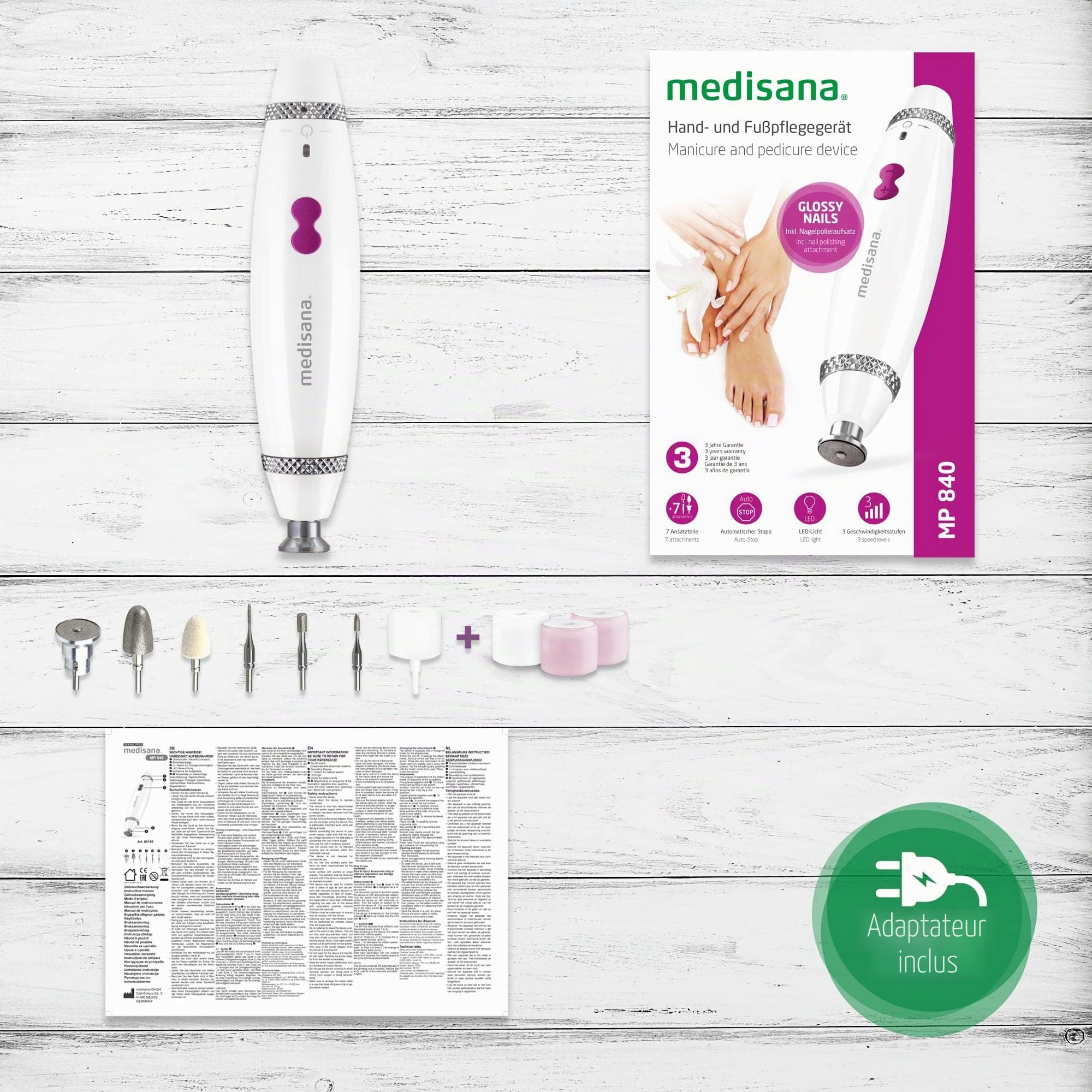 medisana-mp-840-set-de-manucure-et-p-dicure-lectrique-7-embouts-lime-et-fraisoir image 8