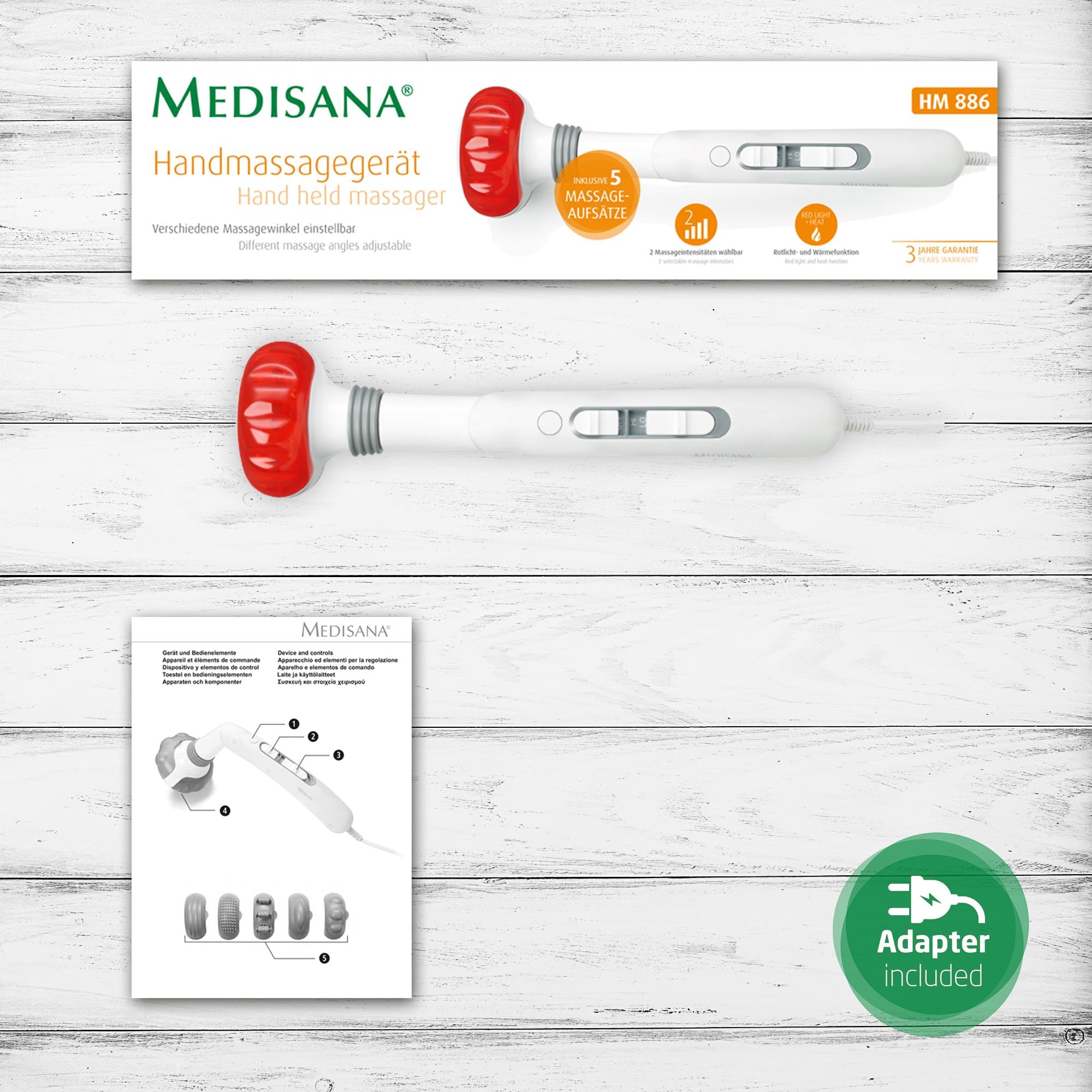 medisana-hm-886-masseur-manuel-lectrique-avec-chaleur-lumi-re-rouge-2-intensit-s image 6
