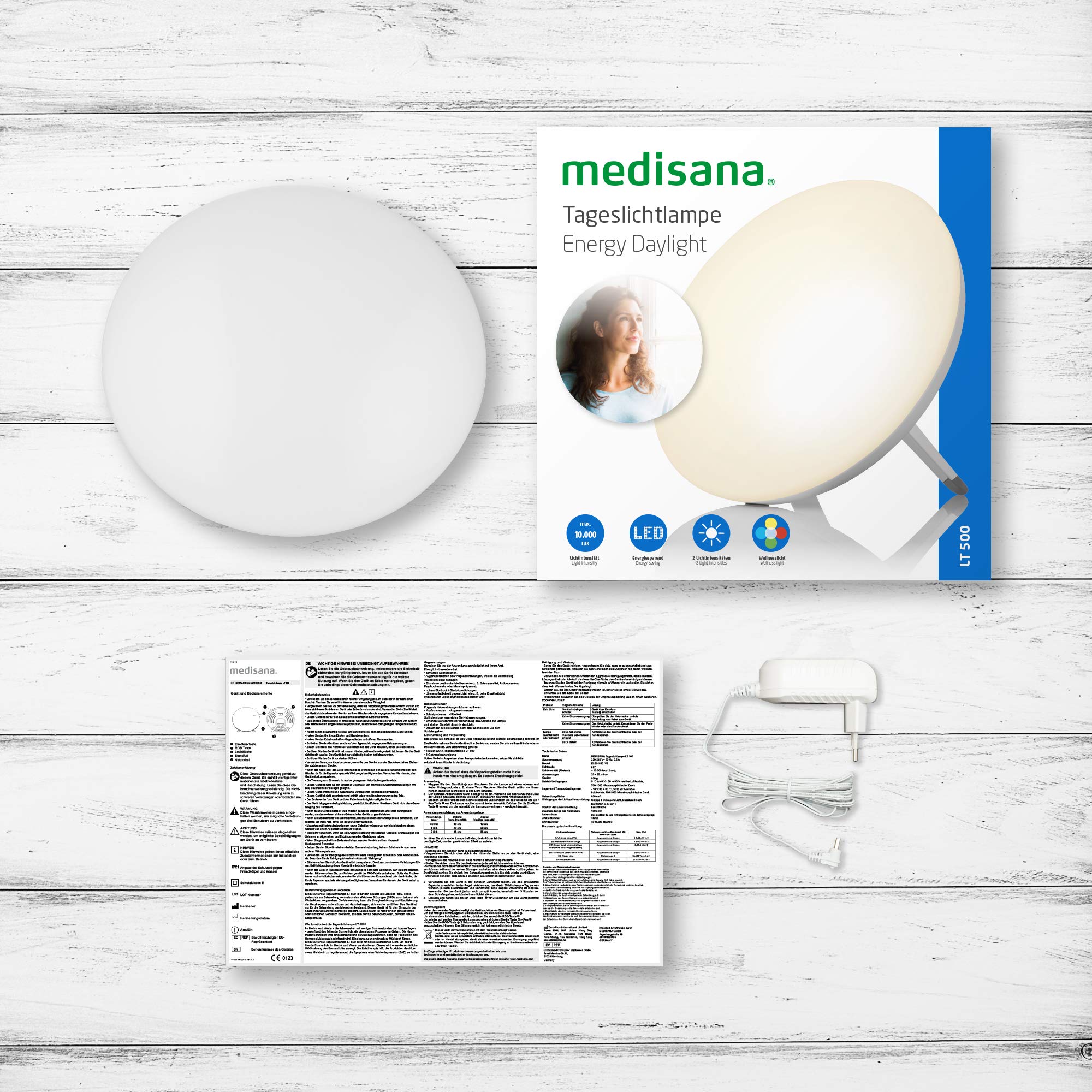 medisana-lt-500-lampe-de-luminoth-rapie-10-000-lux-avec-4-couleurs-et-intensit-r image 7