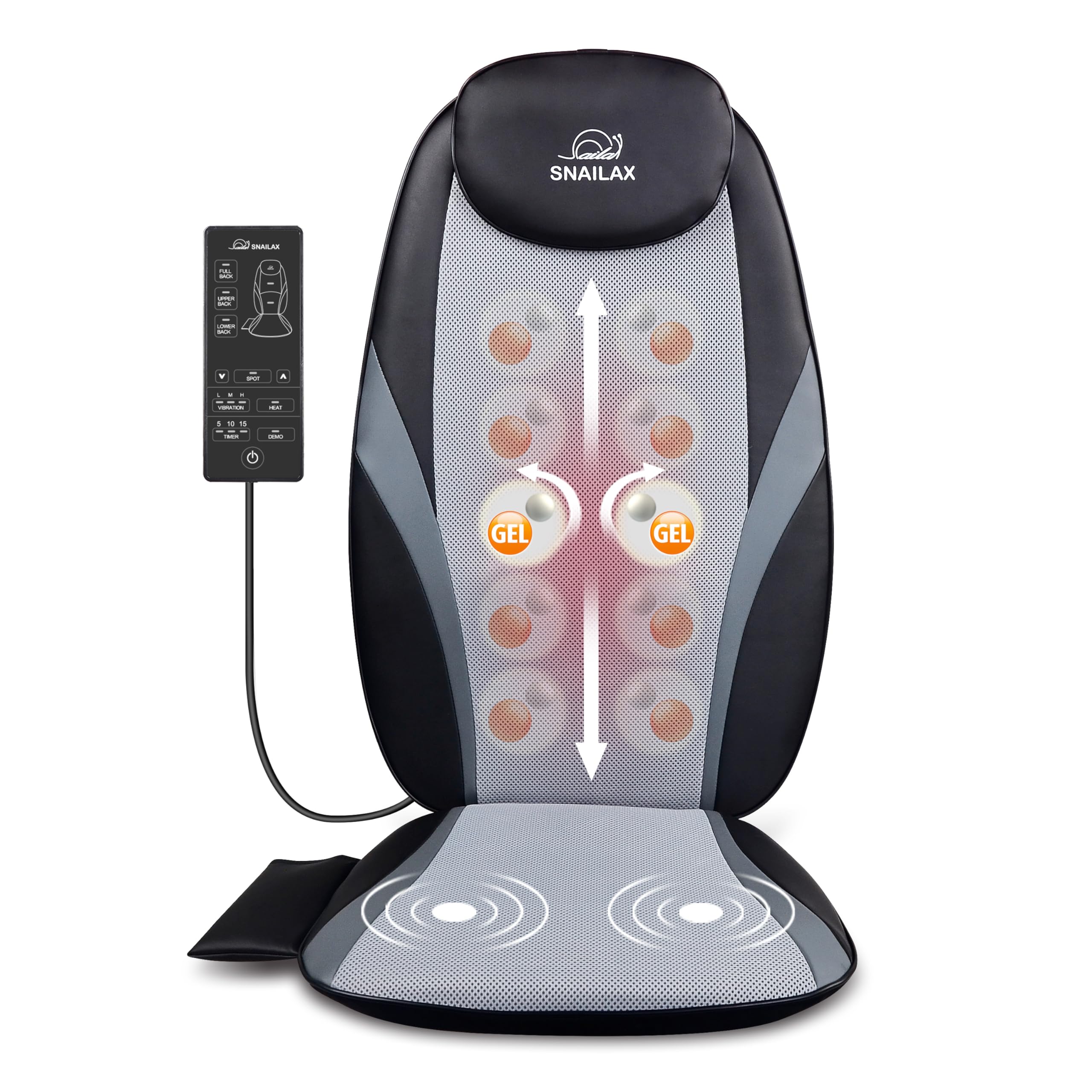 snailax-masseur-de-dos-shiatsu-avec-chaleur-si-ge-massant-n-uds-de-massage-en-ge image 1