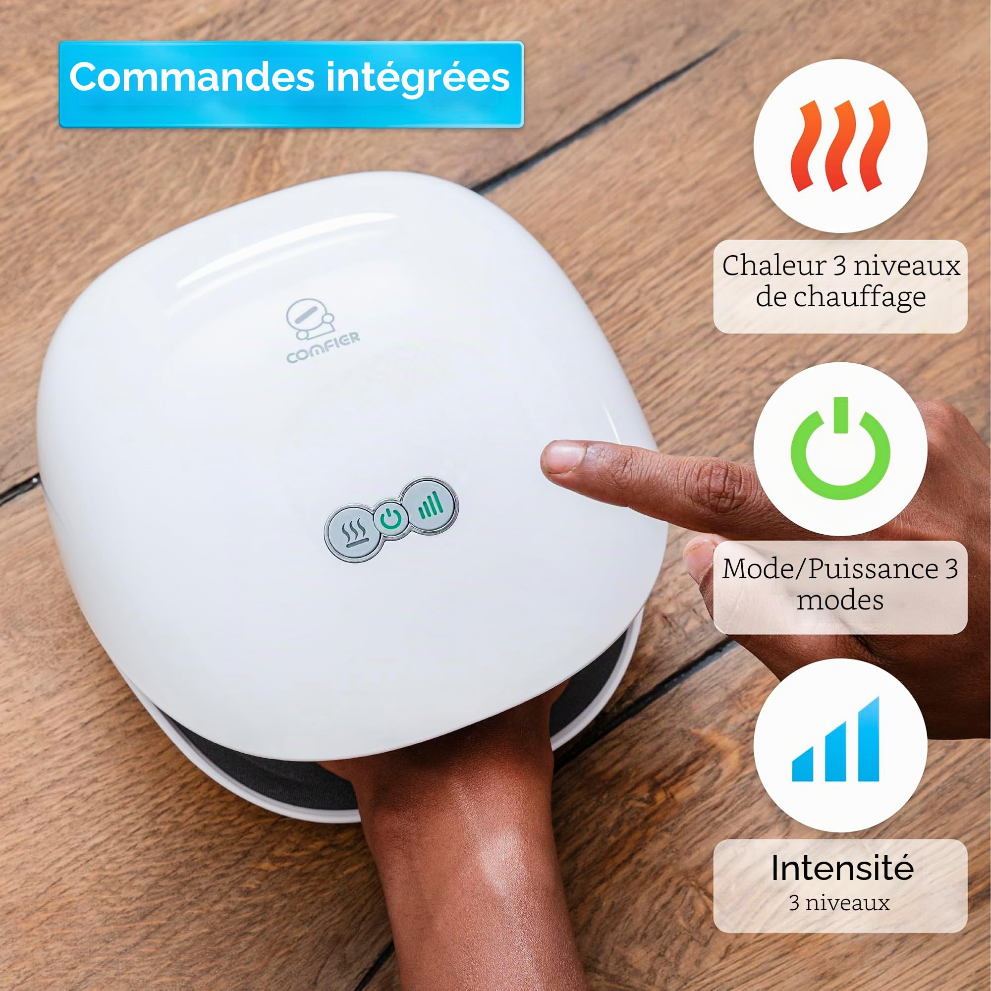 comfier-masseur-de-main-sans-fil-avec-compression-d-air-et-chauffage-3-niveaux-r image 7