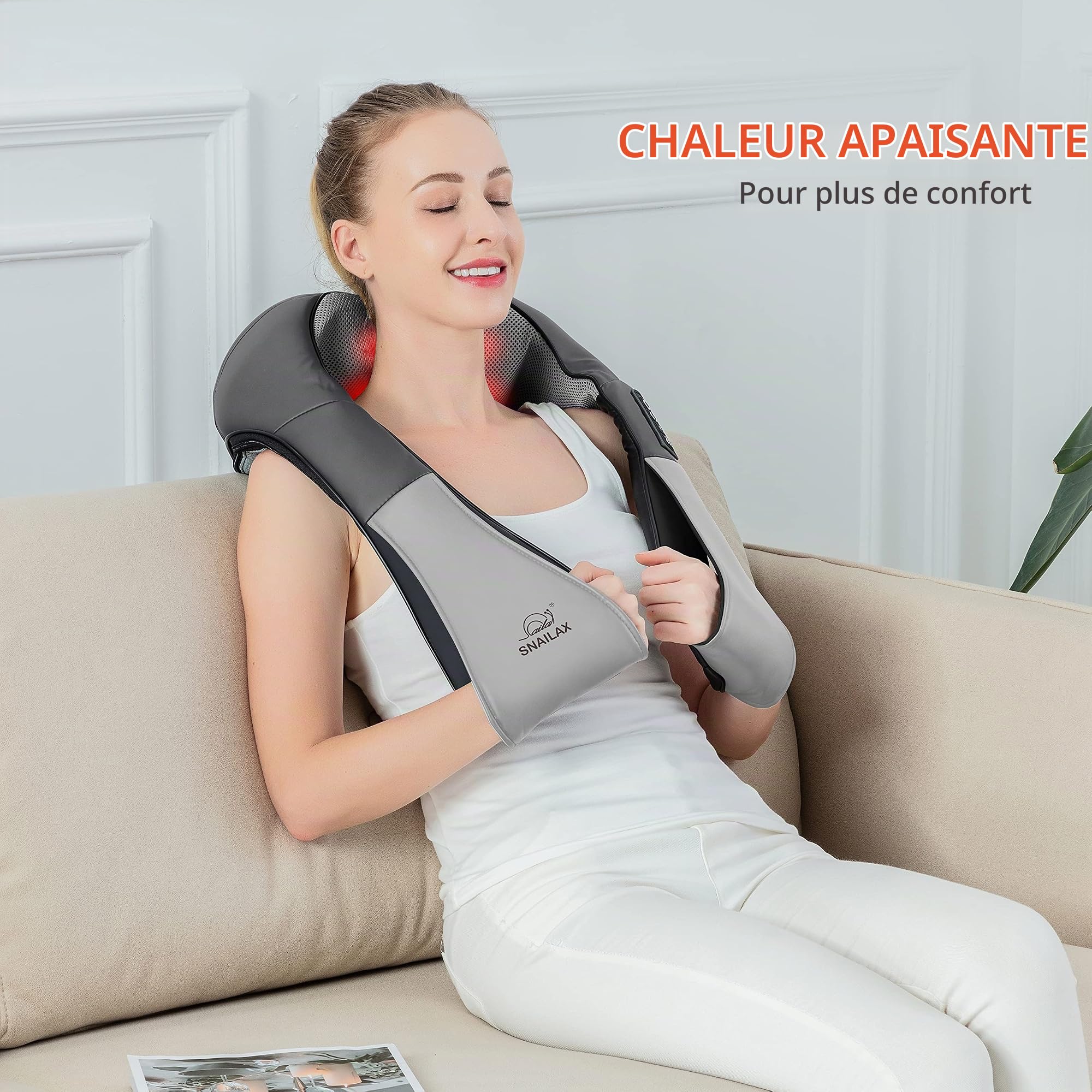 snailax-masseur-cervical-shiatsu-chauffant-3d-8-n-uds-rotatifs-pour-cou-paules-e image 3