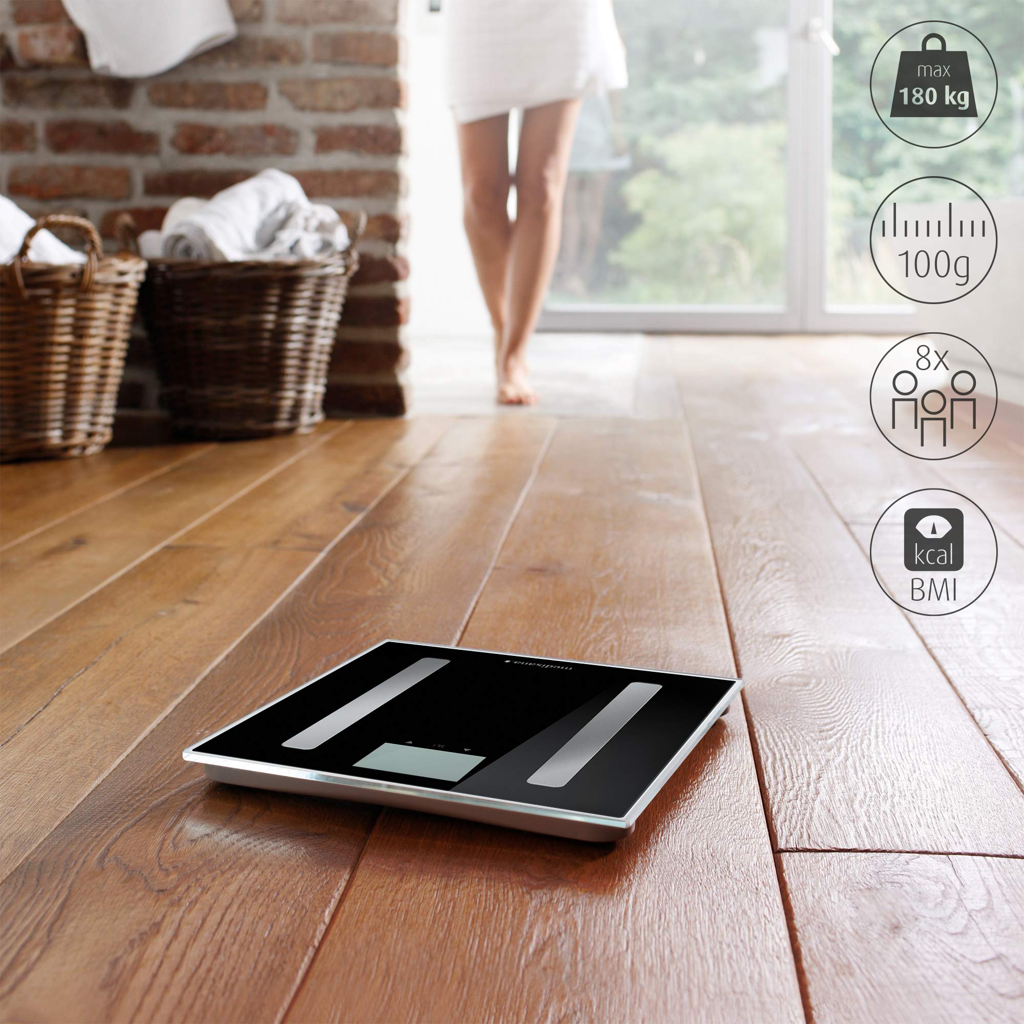 medisana-bs-a45-balance-imp-dancem-tre-connect-e-bluetooth-jusqu-180-kg-avec-app image 3