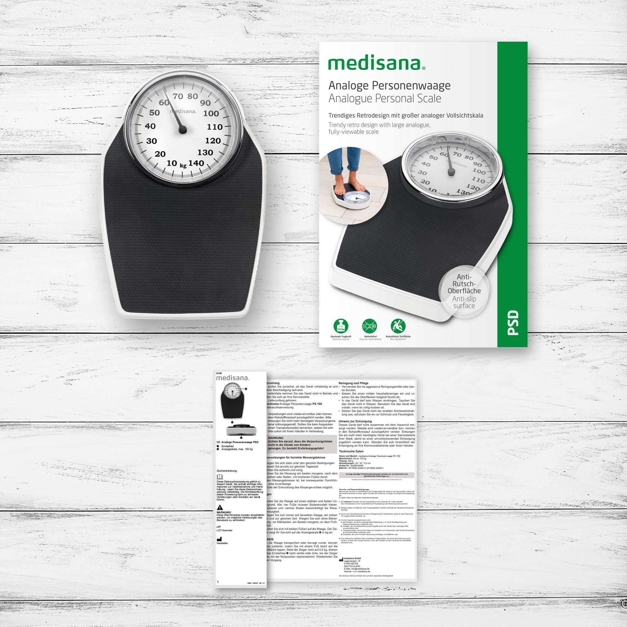 medisana-psd-p-se-personne-m-canique-analogique-r-tro-jusqu-150-kg-avec-grande-g image 7