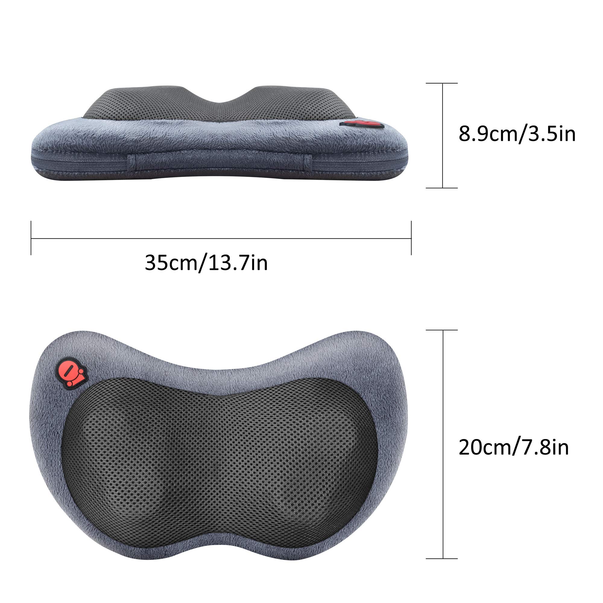 comfier-coussin-de-massage-shiatsu-chauffant-pour-dos-et-nuque-4-n-uds-rotatifs- image 7