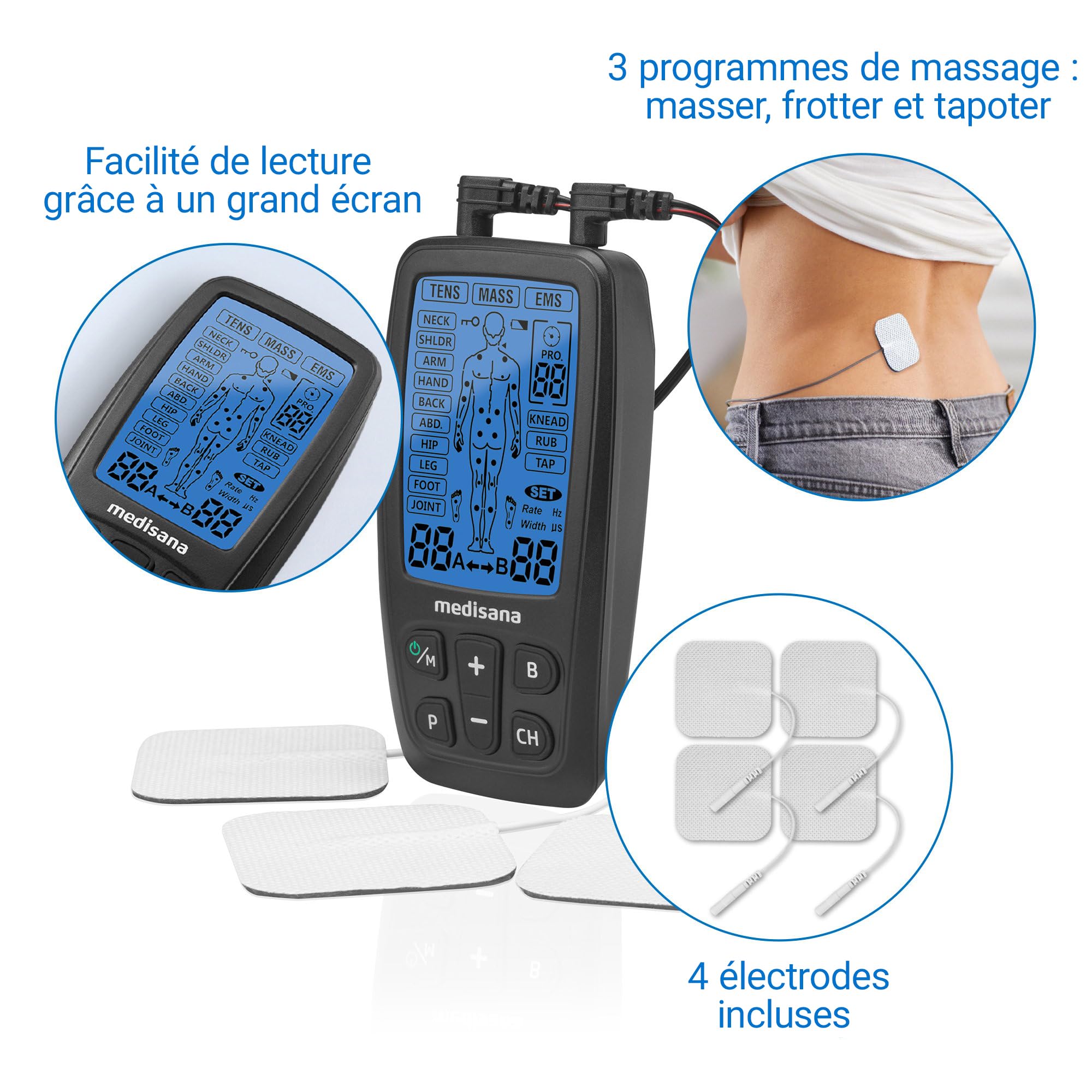 medisana-tt-205-appareil-d-lectrostimulation-tens-ems-avec-60-programmes-et-4-le image 4