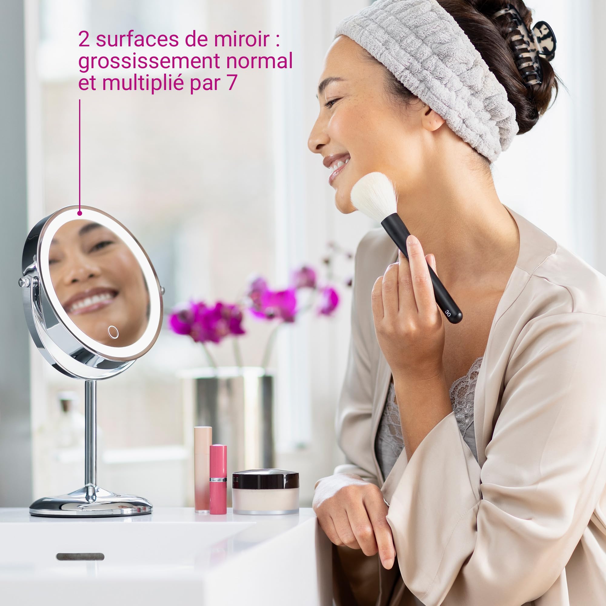 medisana-cm-844-miroir-cosm-tique-led-sans-fil-avec-batterie-rechargeable-2-surf image 5