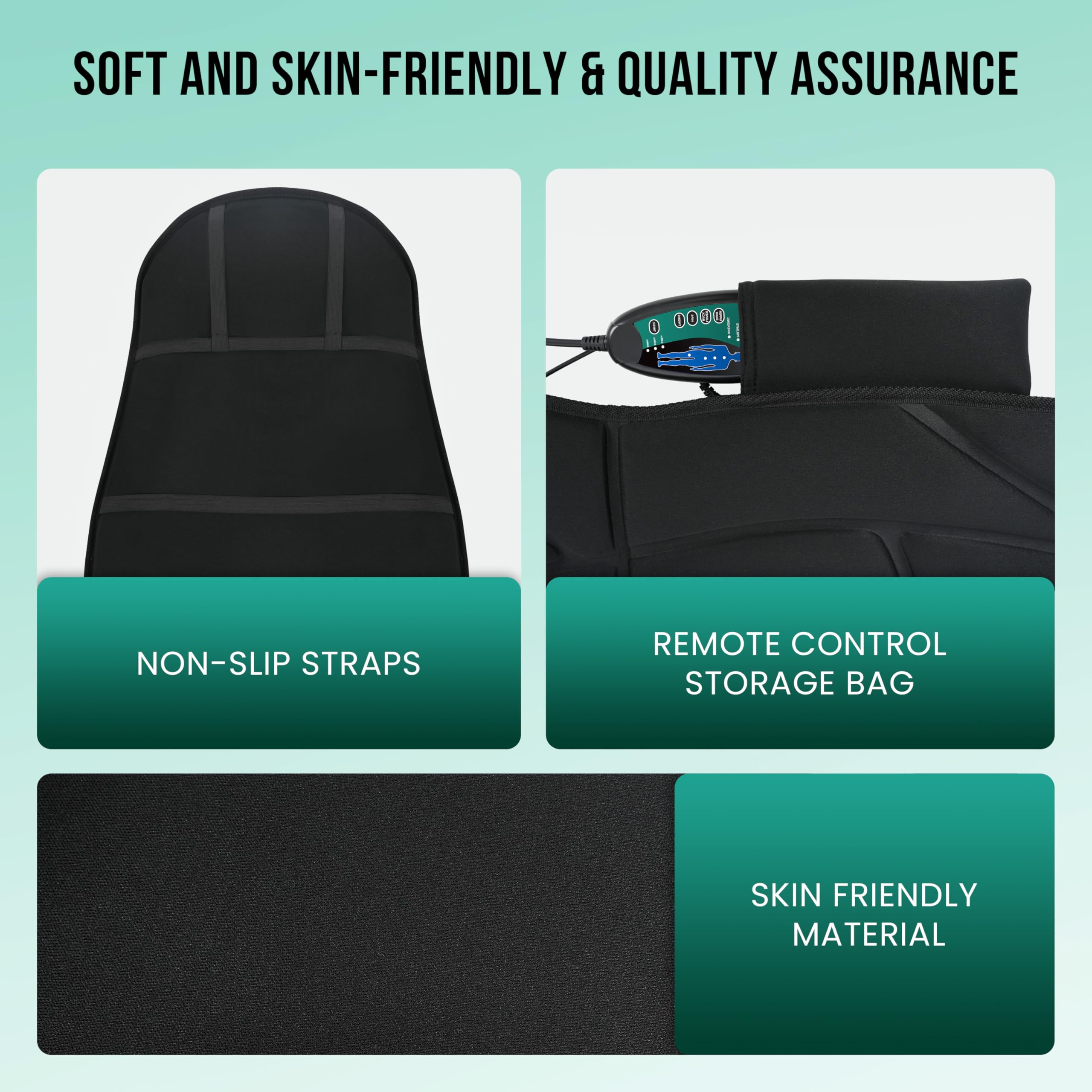 snailax-coussin-de-massage-vibrant-avec-chaleur-8-moteurs-coussin-d-assise-chauf image 7