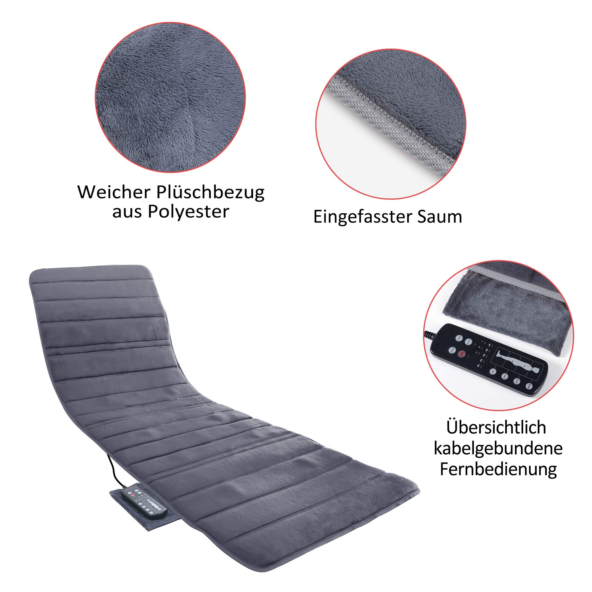 comfier-tapis-de-massage-vibrant-chauffant-pour-le-dos-et-le-corps-matelas-10-mo image 6