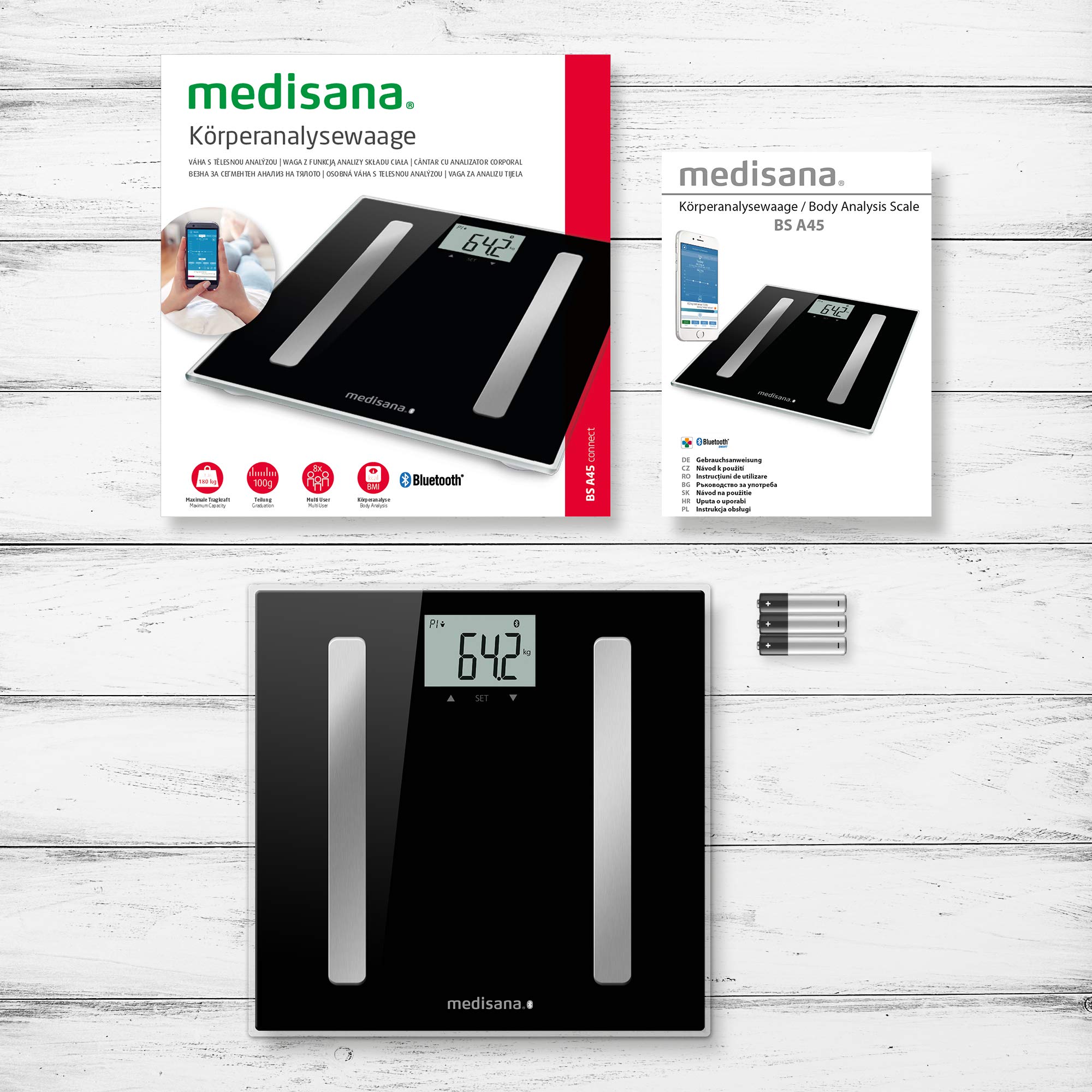 medisana-bs-a45-balance-imp-dancem-tre-connect-e-bluetooth-jusqu-180-kg-avec-app image 6