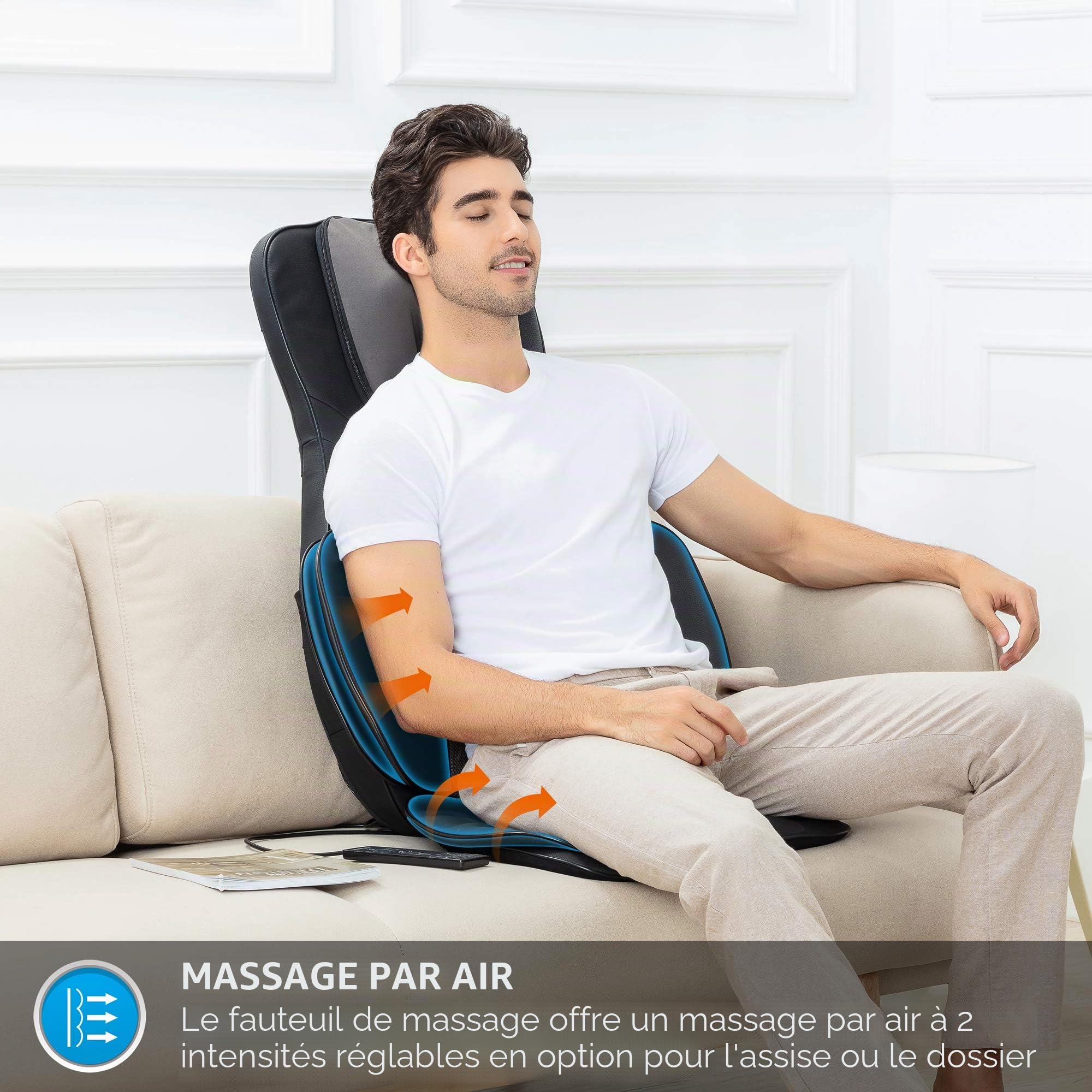 snailax-si-ge-massant-shiatsu-dos-cou-8-rouleaux-flexibles-4-n-uds-cou-r-glables image 2