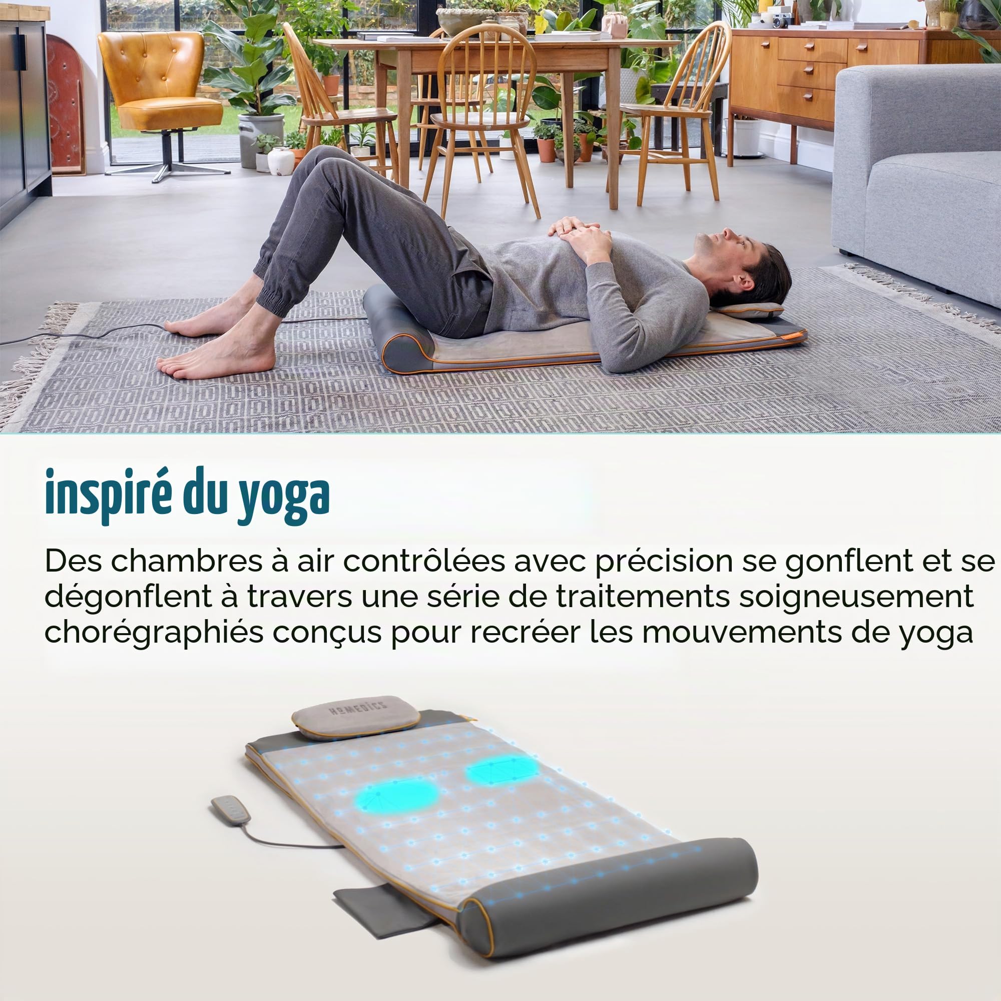 homedics-stretch-tapis-d-tirement-assist-avec-4-traitements-pr-programm-s-et-t-l image 4