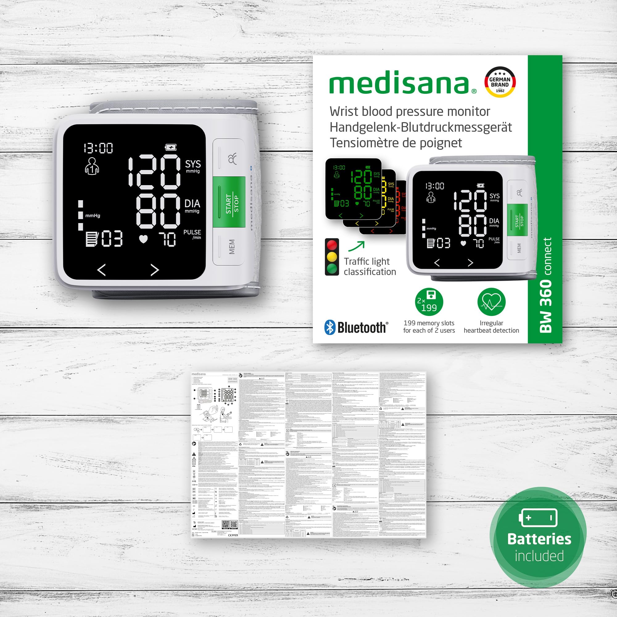 medisana-bw-360-connect-tensiom-tre-poignet-connect-bluetooth-avec-vitadock-chel image 5