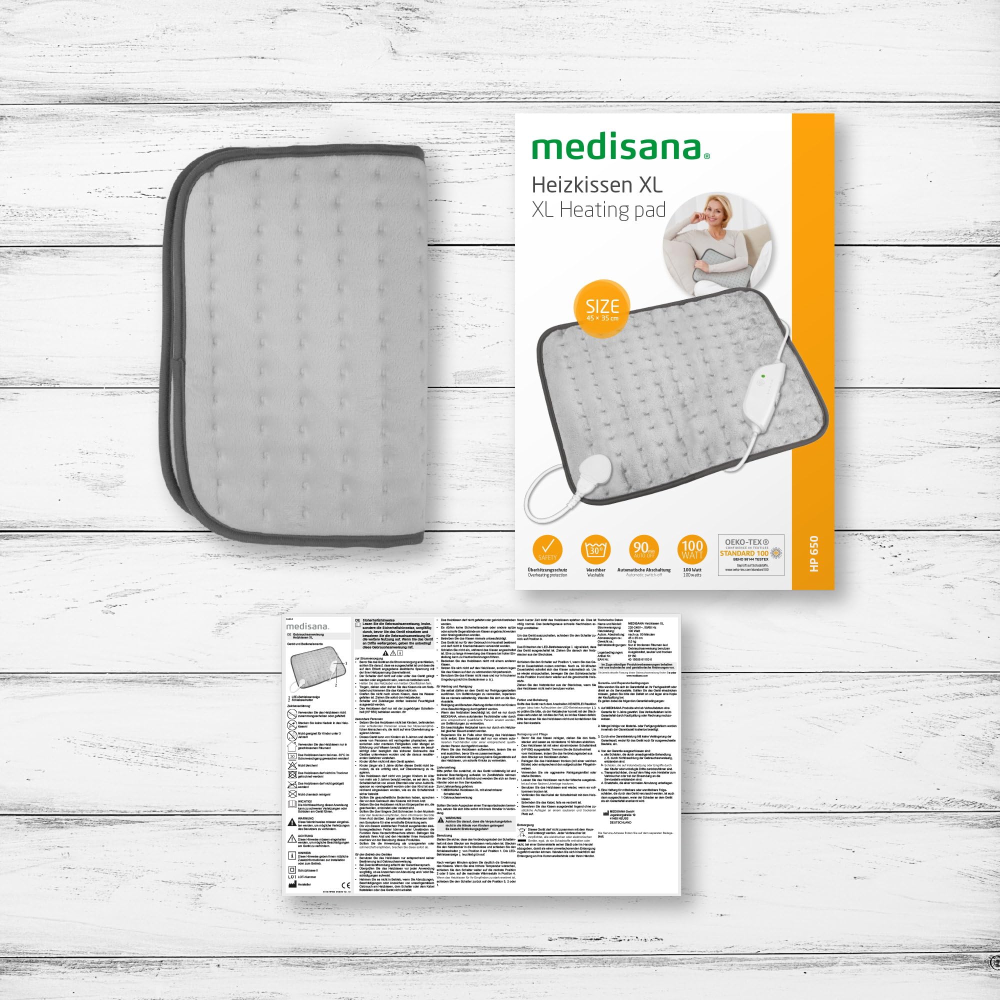medisana-hp-650-xl-coussin-chauffant-dorsal-45x35-cm-4-niveaux image 6