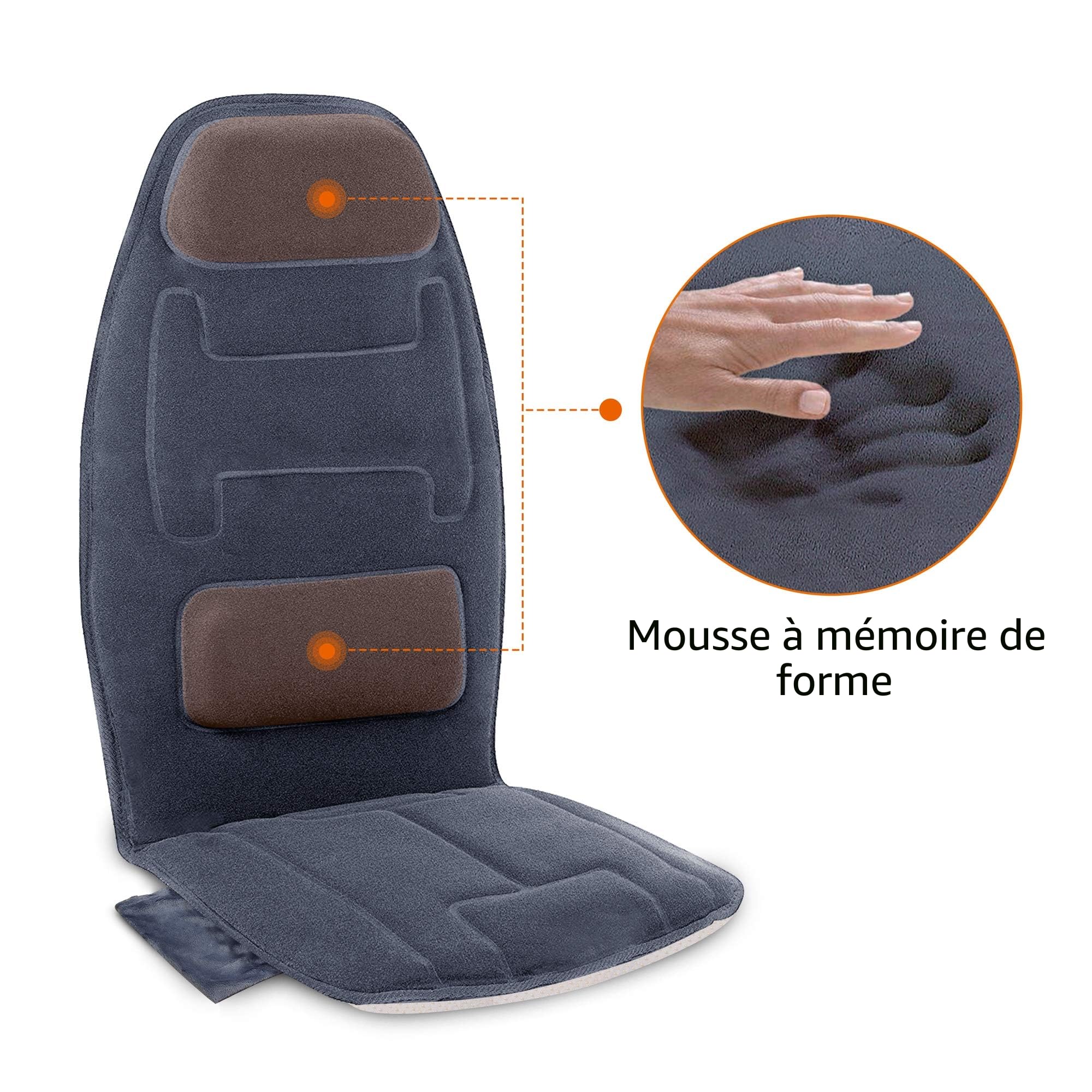 snailax-si-ge-massant-avec-chaleur-coussin-de-massage-10-moteurs-de-vibration-po image 4
