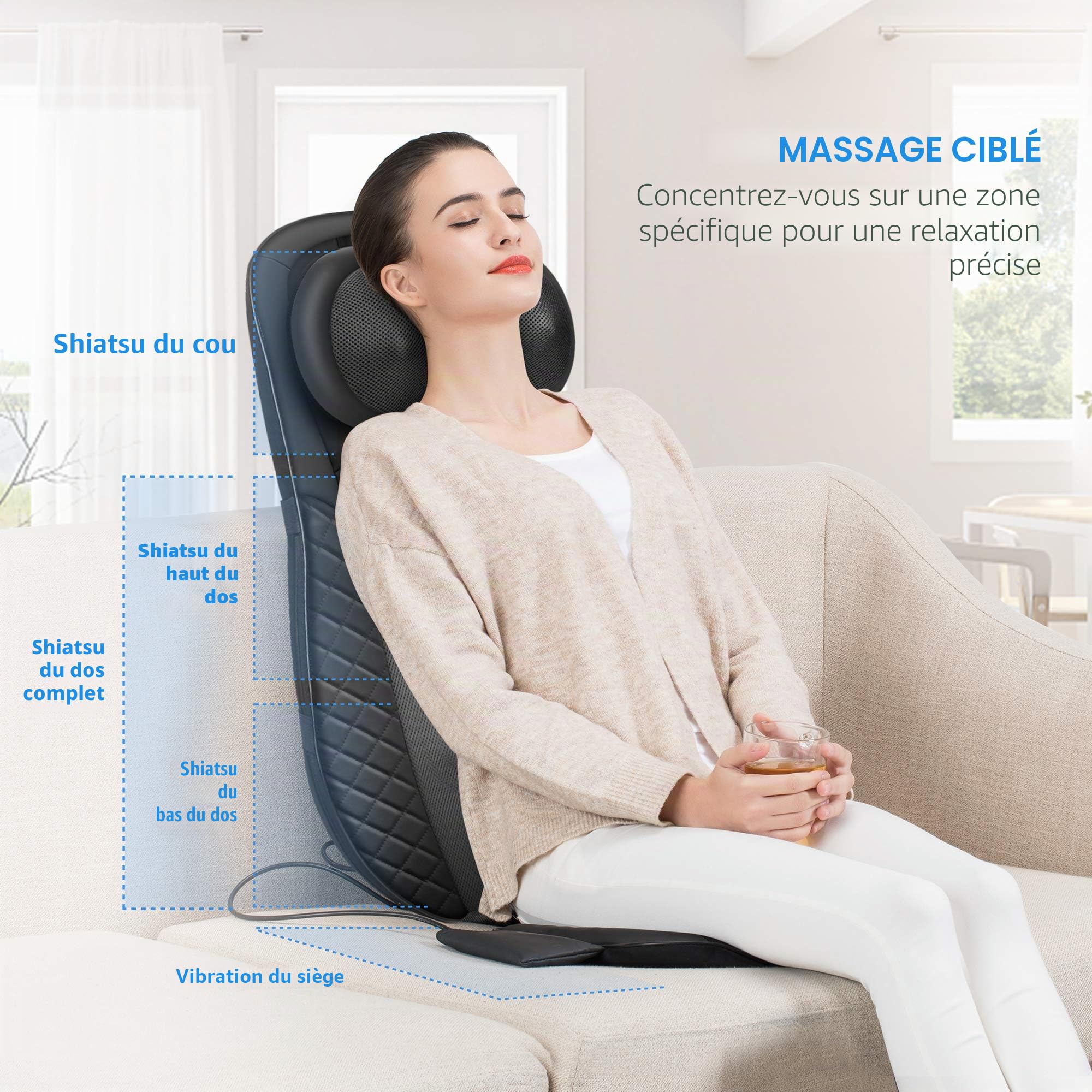 comfier-masseur-de-dos-et-cou-shiatsu-4d-hauteur-r-glable-avec-chaleur-et-vibrat image 6
