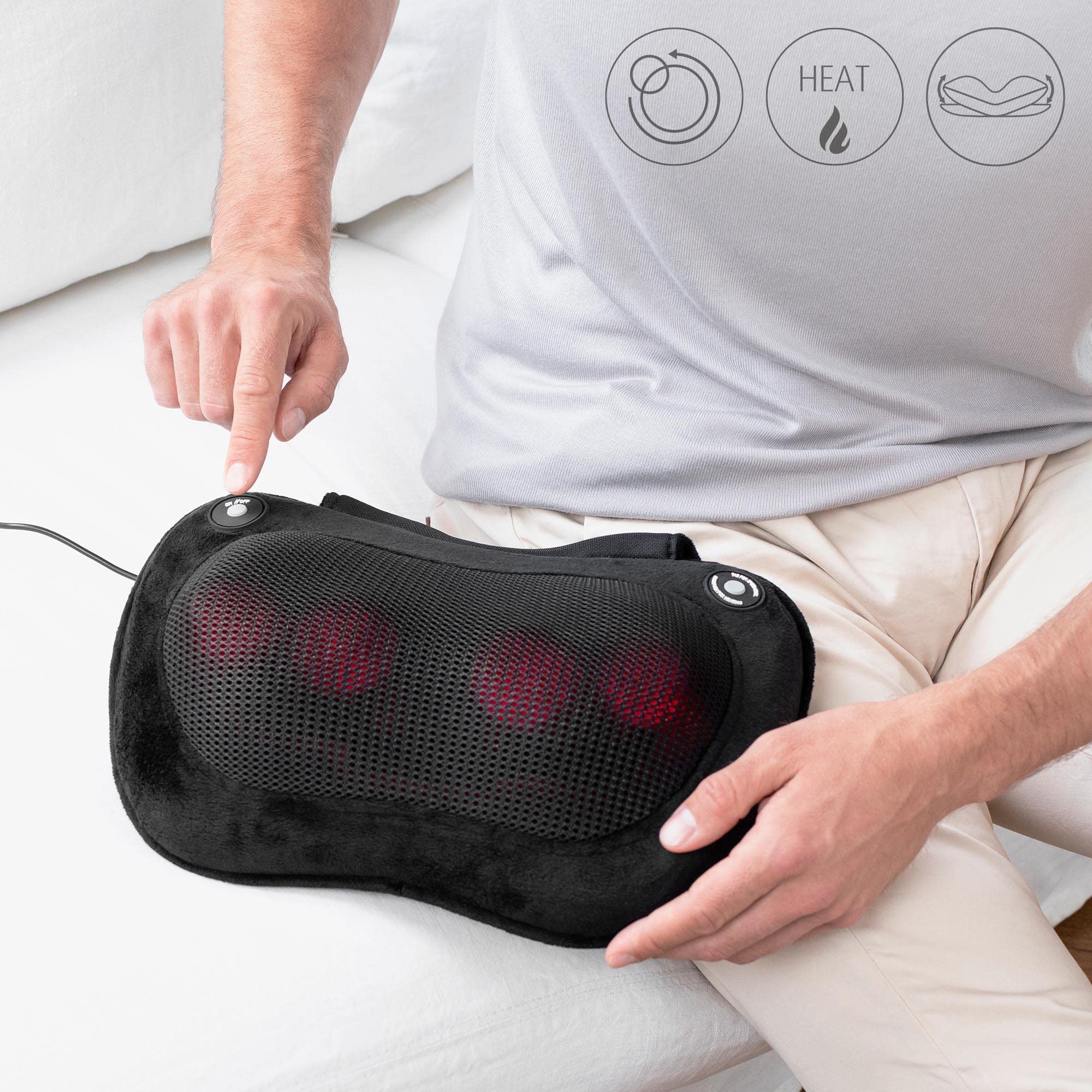 medisana-mc-850-coussin-de-massage-shiatsu-avec-4-t-tes-rotatives-fonction-chale image 4