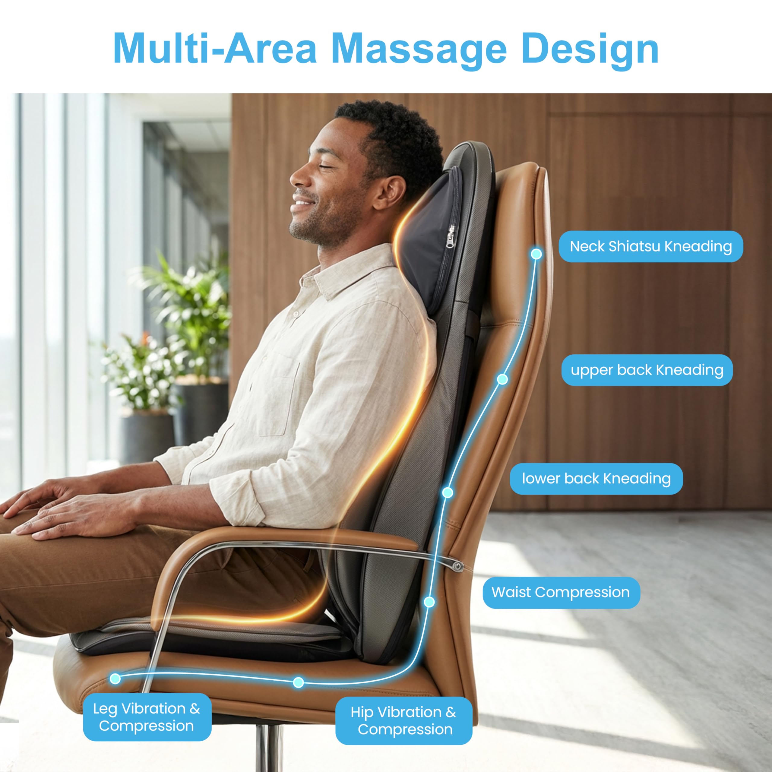 comfier-si-ge-massant-shiatsu-2d-3d-pour-dos-cou-avec-chaleur-et-compression-r-g image 2