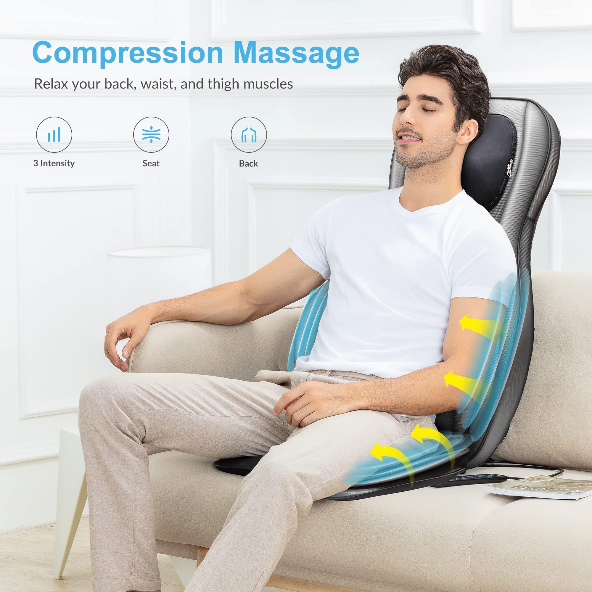 comfier-si-ge-massant-shiatsu-2d-3d-pour-dos-cou-avec-chaleur-et-compression-r-g image 6