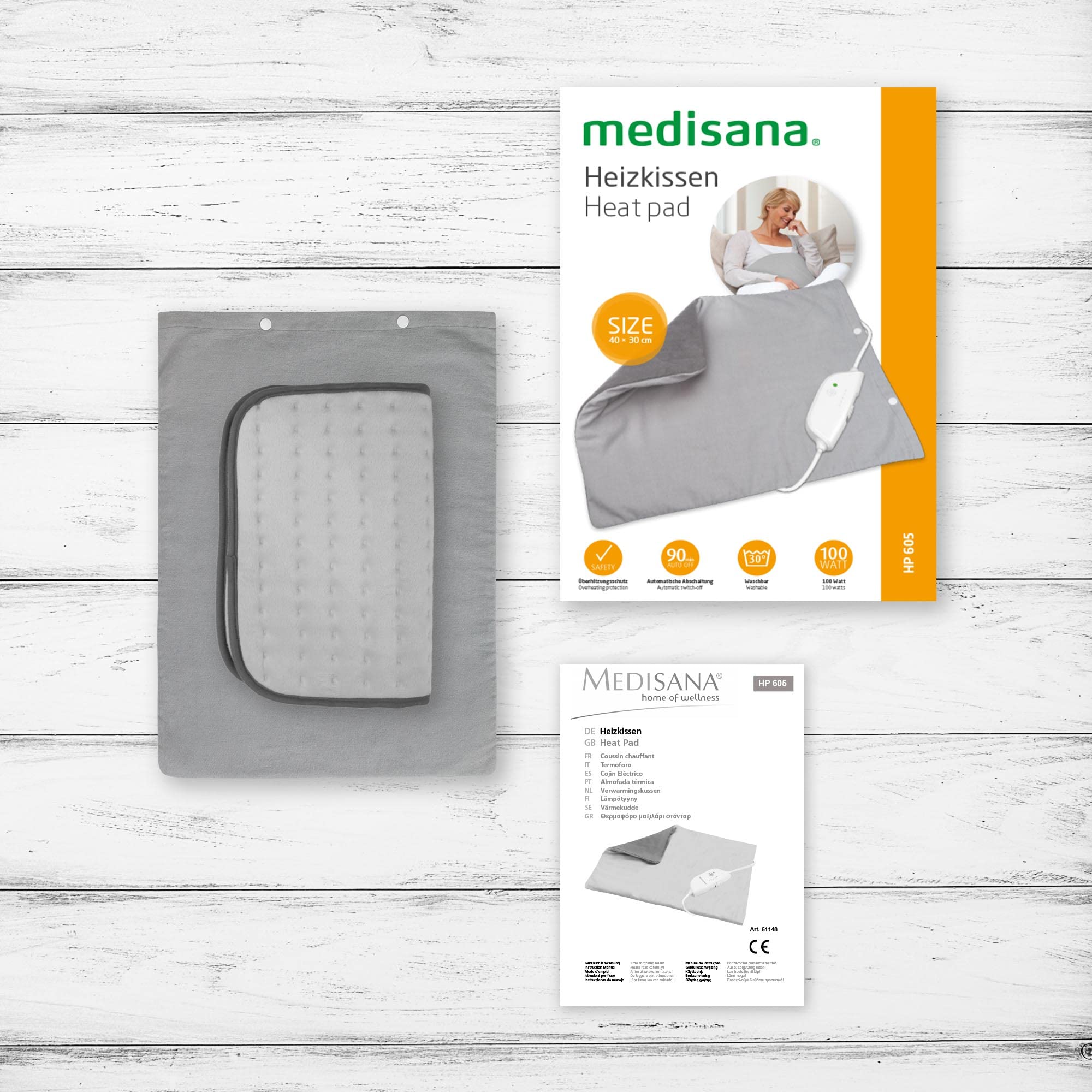 medisana-hp-605-coussin-chauffant-lectrique-30-x-40-cm-avec-4-niveaux-de-temp-ra image 6