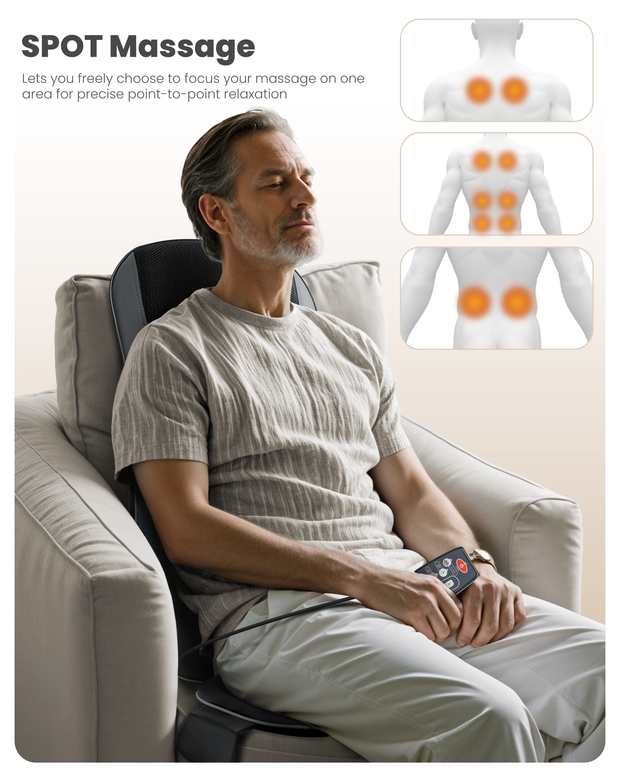 comfier-cf-2405-masseur-de-dos-shiatsu-portable-pour-chaise-avec-chaleur-et-vibr image 4