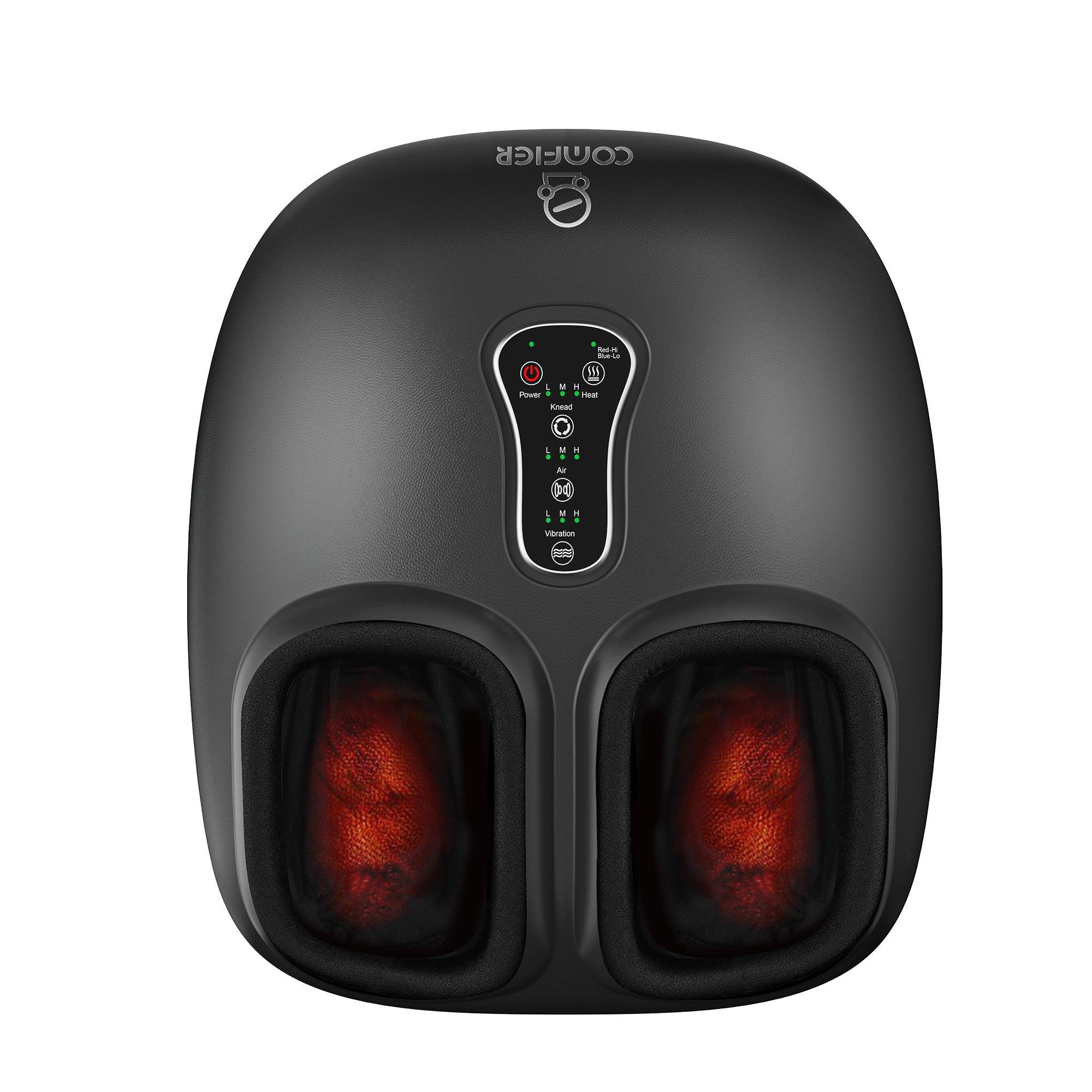 comfier-5212-masseur-de-pieds-shiatsu-avec-fonction-pause-chaleur-compression-et image 1