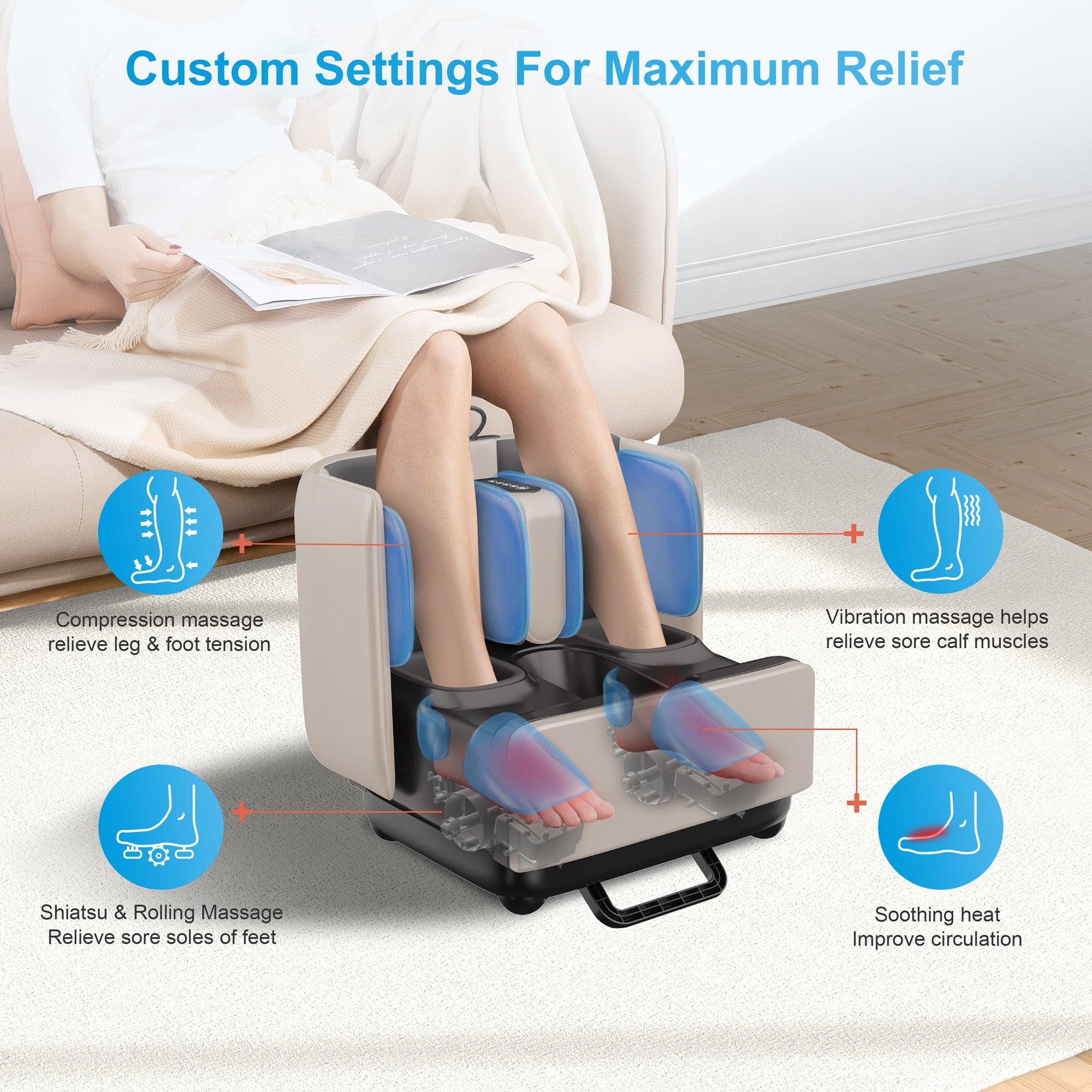 comfier-5001-app-masseur-pieds-et-mollets-2-en-1-avec-repose-pieds-pliable-et-co image 4