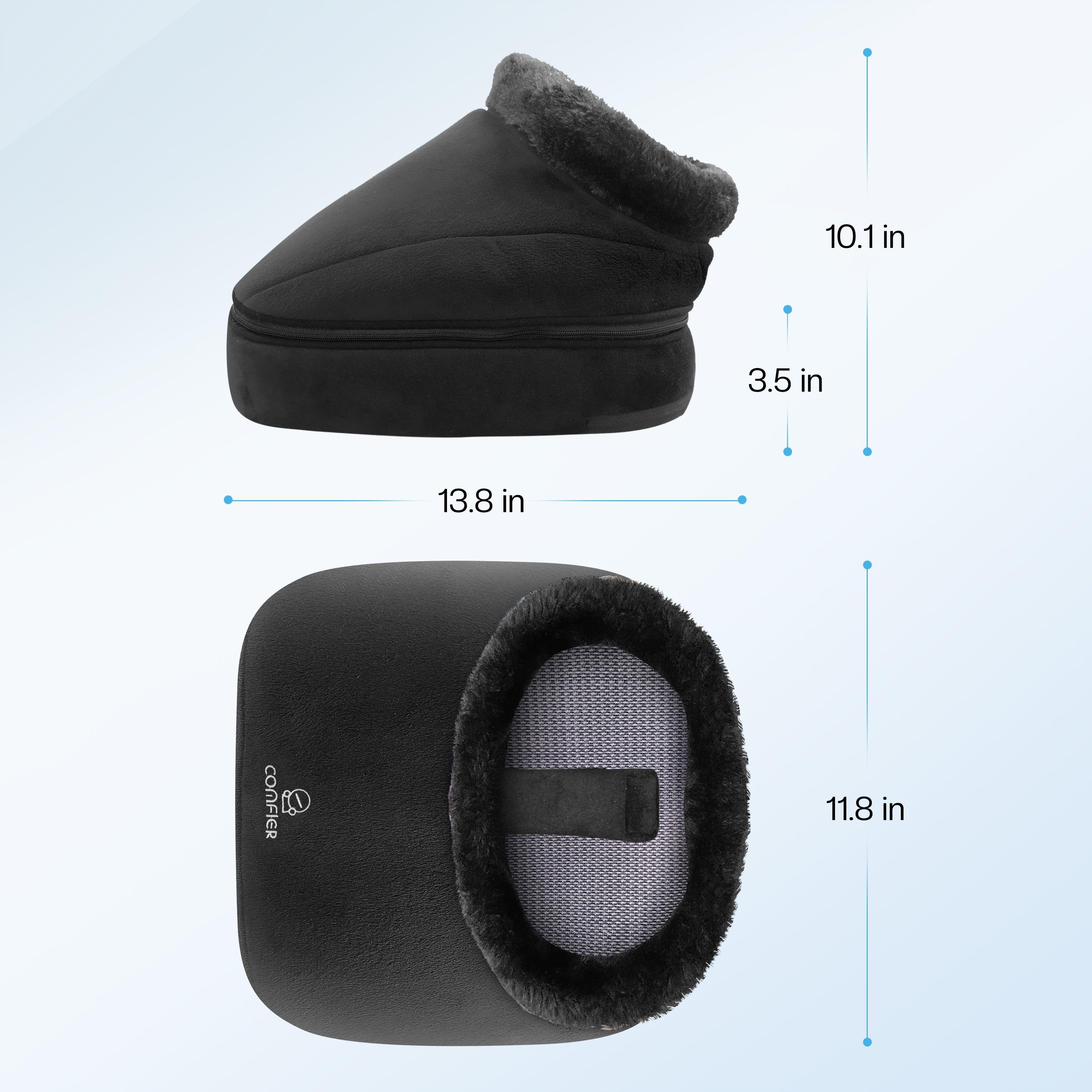comfier-cf-5202-chauffe-pieds-lectrique-shiatsu-2-en-1-en-peluche-ultra-douce-po image 8