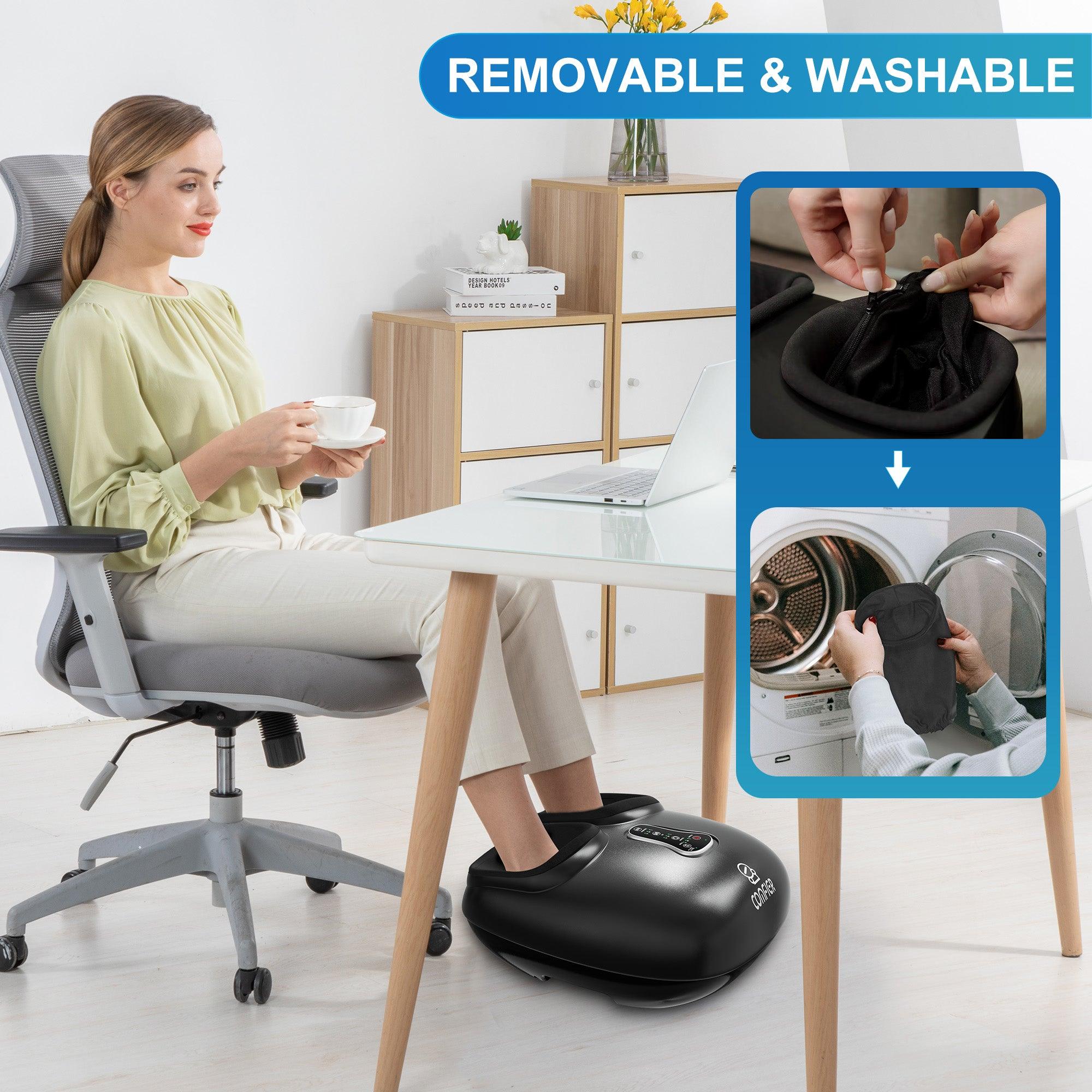 comfier-5212-masseur-de-pieds-shiatsu-avec-fonction-pause-chaleur-compression-et image 5