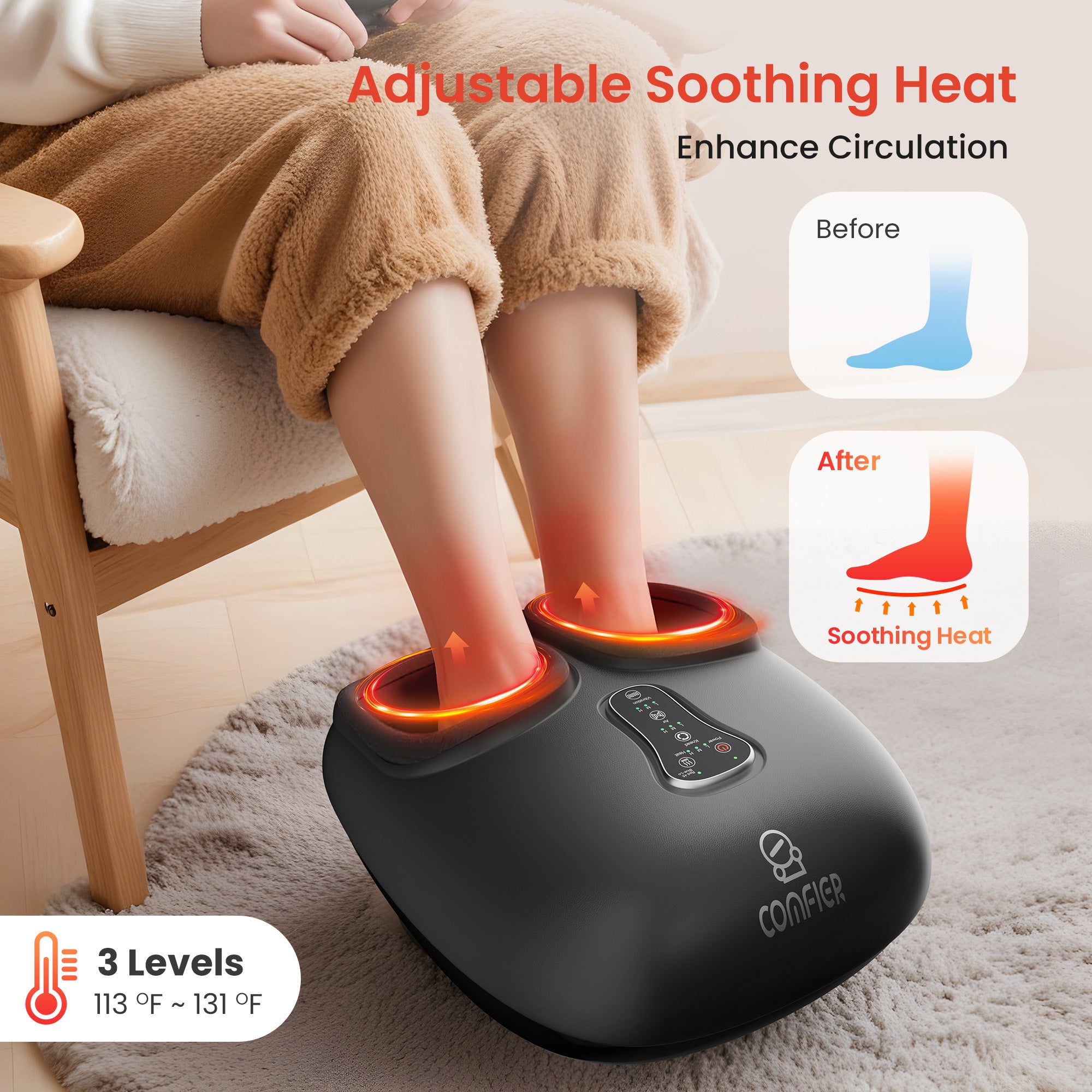 comfier-5212rc-masseur-de-pieds-shiatsu-avec-t-l-commande-pause-chaleur-compress image 6
