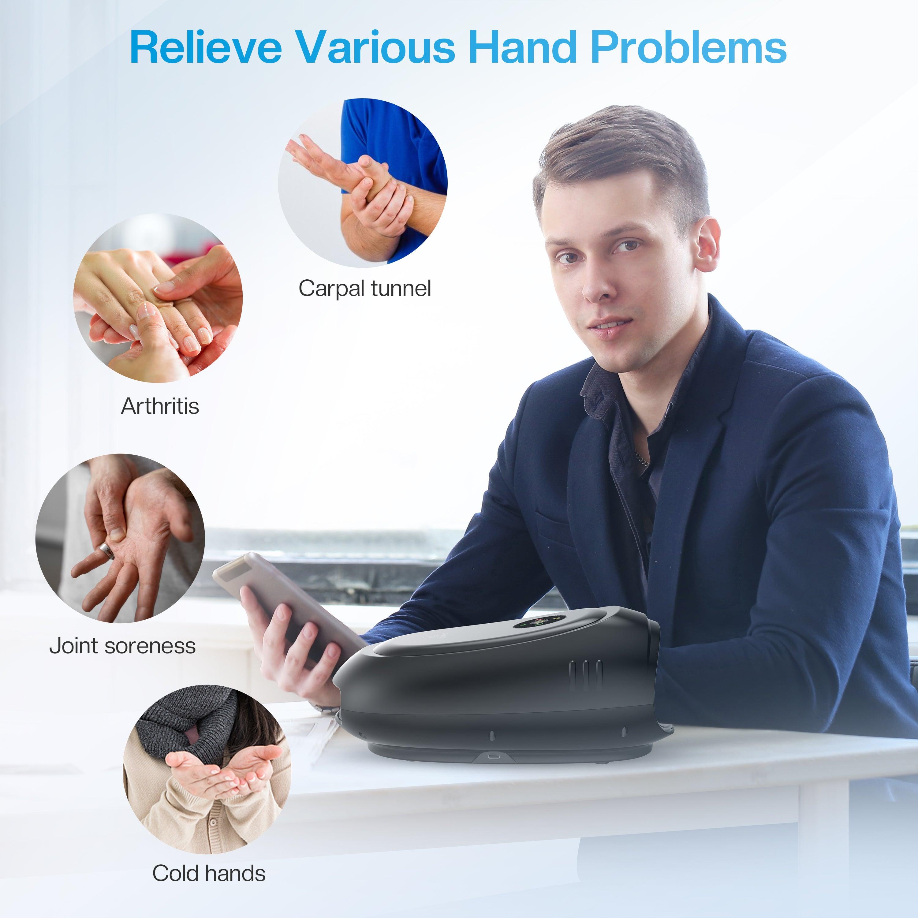 comfier-cf-4101-masseur-de-main-sans-fil-avec-contr-le-app-compression-vibration image 7