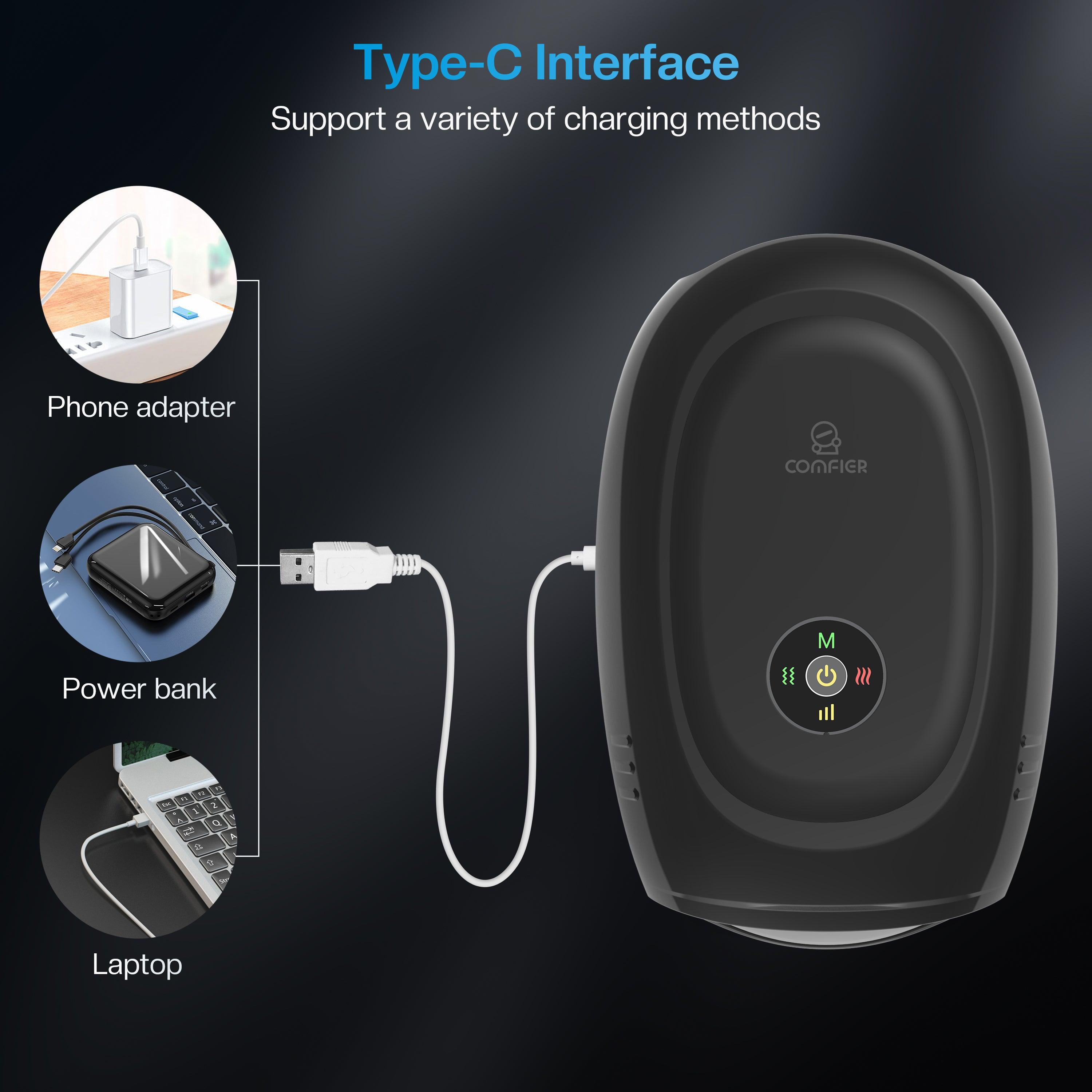 comfier-cf-4101-masseur-de-main-sans-fil-avec-contr-le-app-compression-vibration image 4