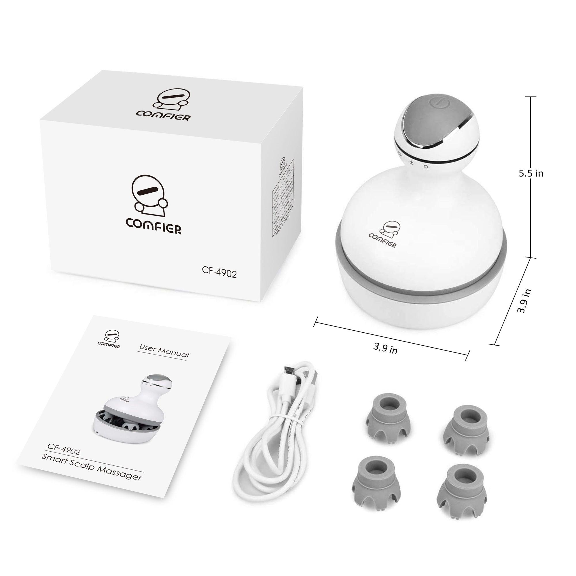 comfier-4902-masseur-de-cuir-chevelu-sans-fil-4-t-tes-84-n-uds-pour-pousse-des-c image 7