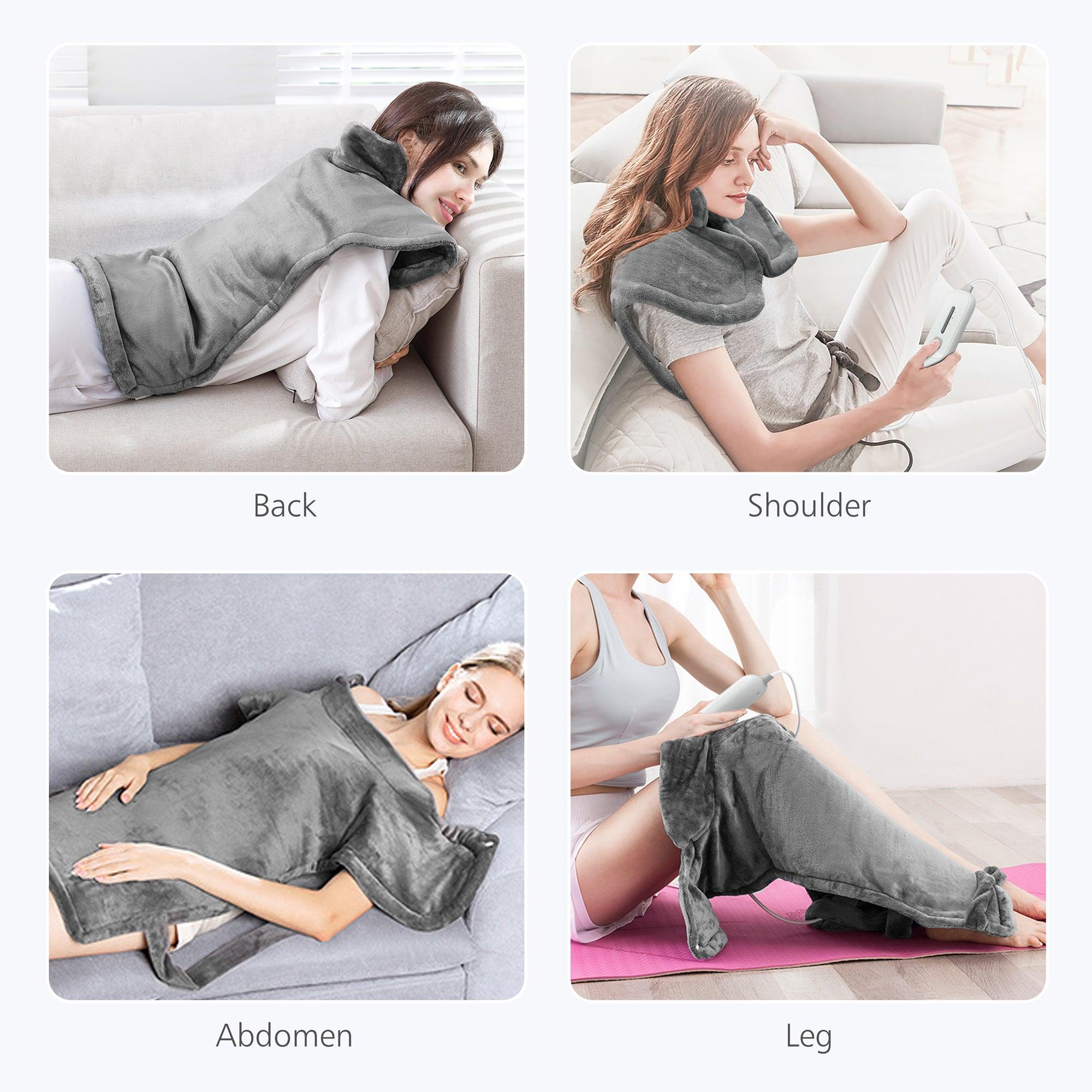 comfier-h1822d-coussin-chauffant-lectrique-pour-nuque-et-paules-3-niveaux-de-cha image 4