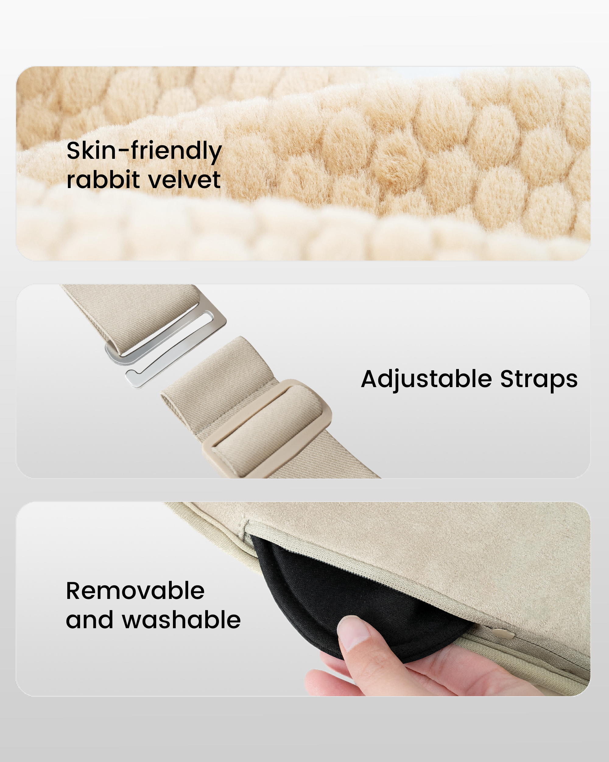 comfier-cf-6413-tapis-massant-chauffant-et-vibrant-en-peluche-3-niveaux-de-temp- image 8