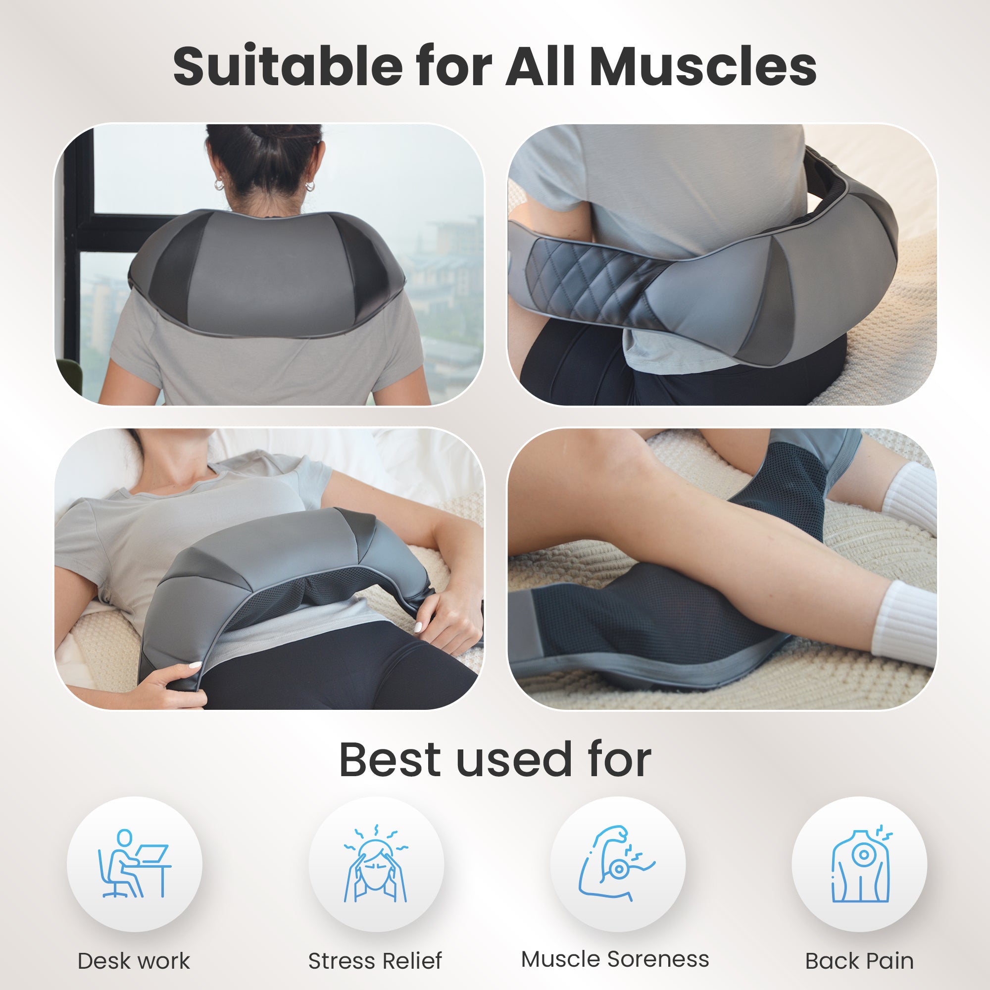 comfier-6302uc-masseur-nuque-et-paules-shiatsu-sans-fil-2025-avec-chauffe-rapide image 5