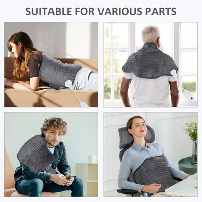 snailax-grande-couverture-chauffante-dos-nuque-et-paules-6-niveaux-de-chaleur image 4