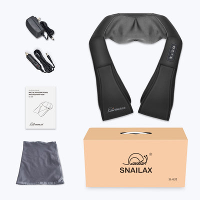 snailax-massateur-shiatsu-3d-nuque-paules-avec-chauffage-8-n-uds-rotatifs image 8